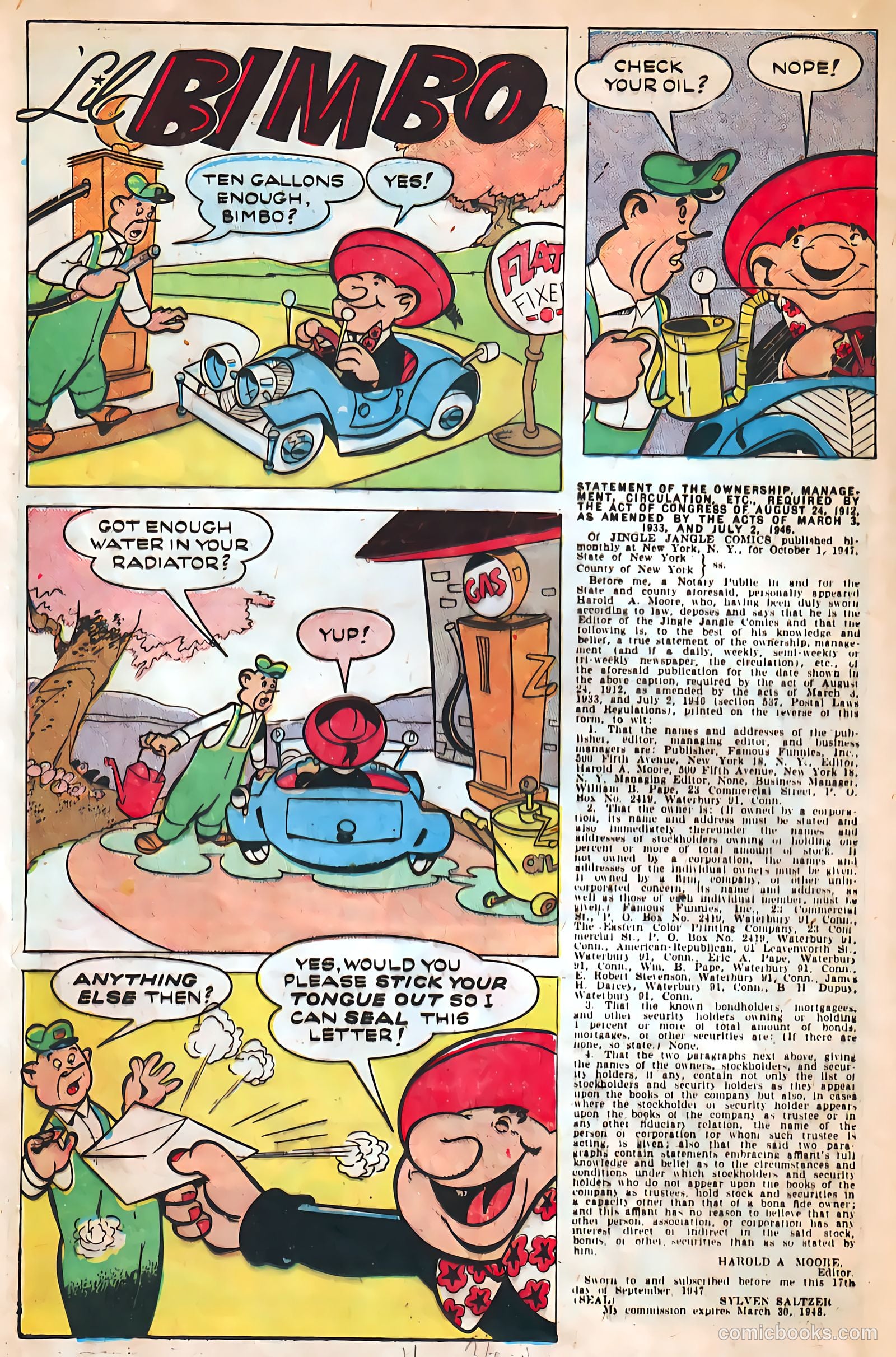 Jingle Jangle Comics #32 (1948) — page 28 of 52