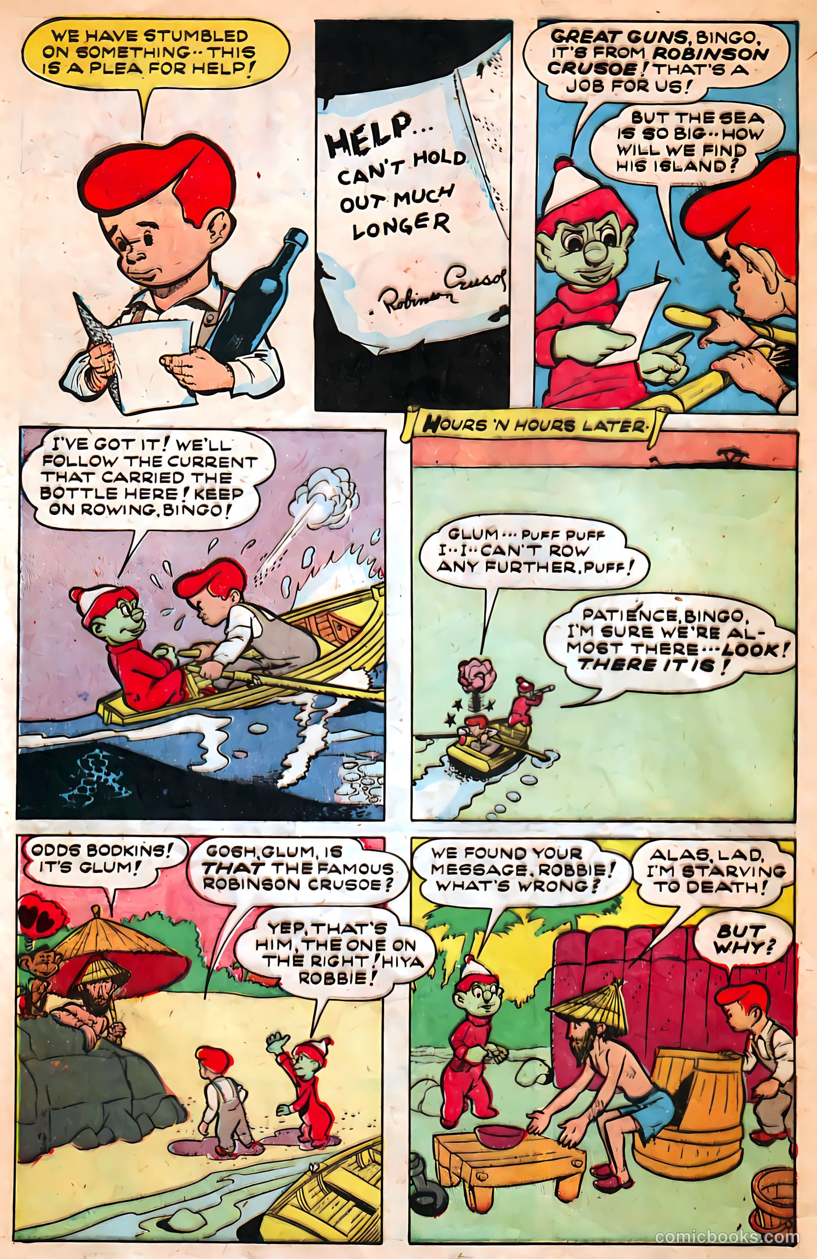 Jingle Jangle Comics #32 (1948) — page 40 of 52