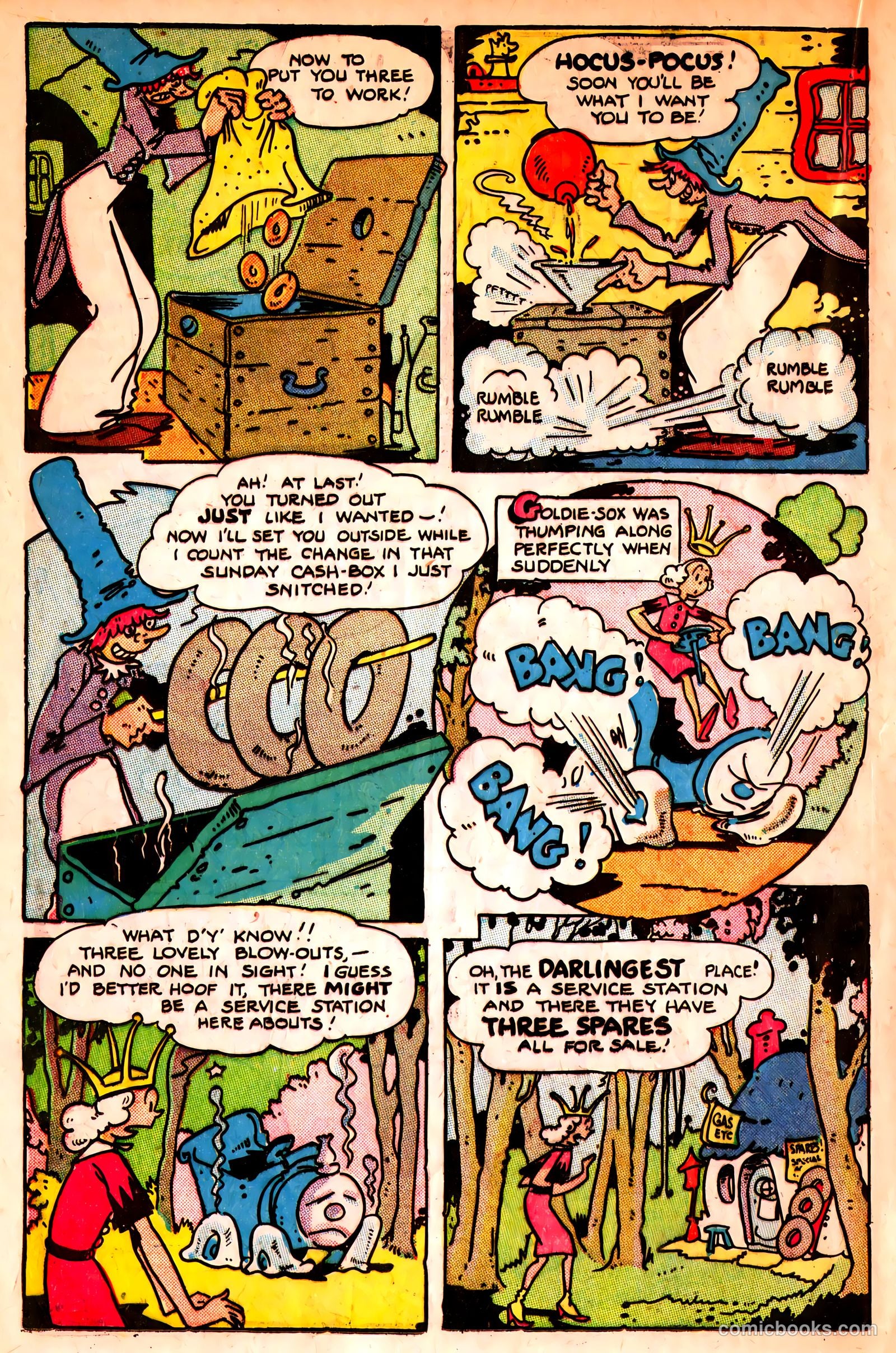 Jingle Jangle Comics #33 (1948) — page 18 of 53