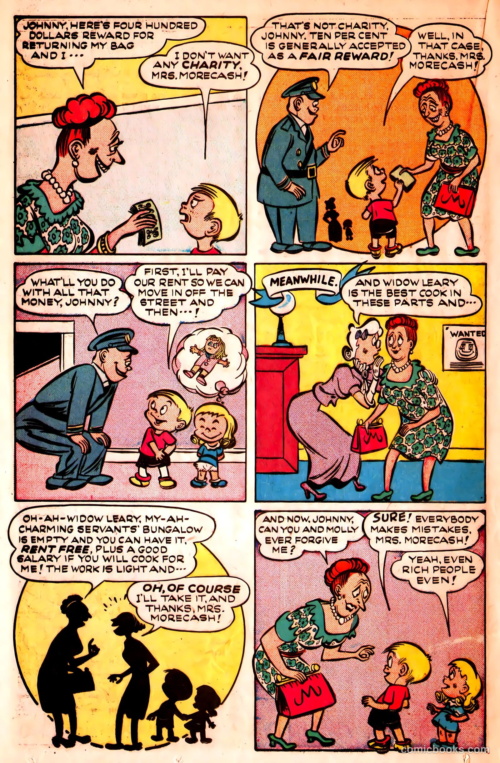 Jingle Jangle Comics #33 (1948) — page 32 of 53