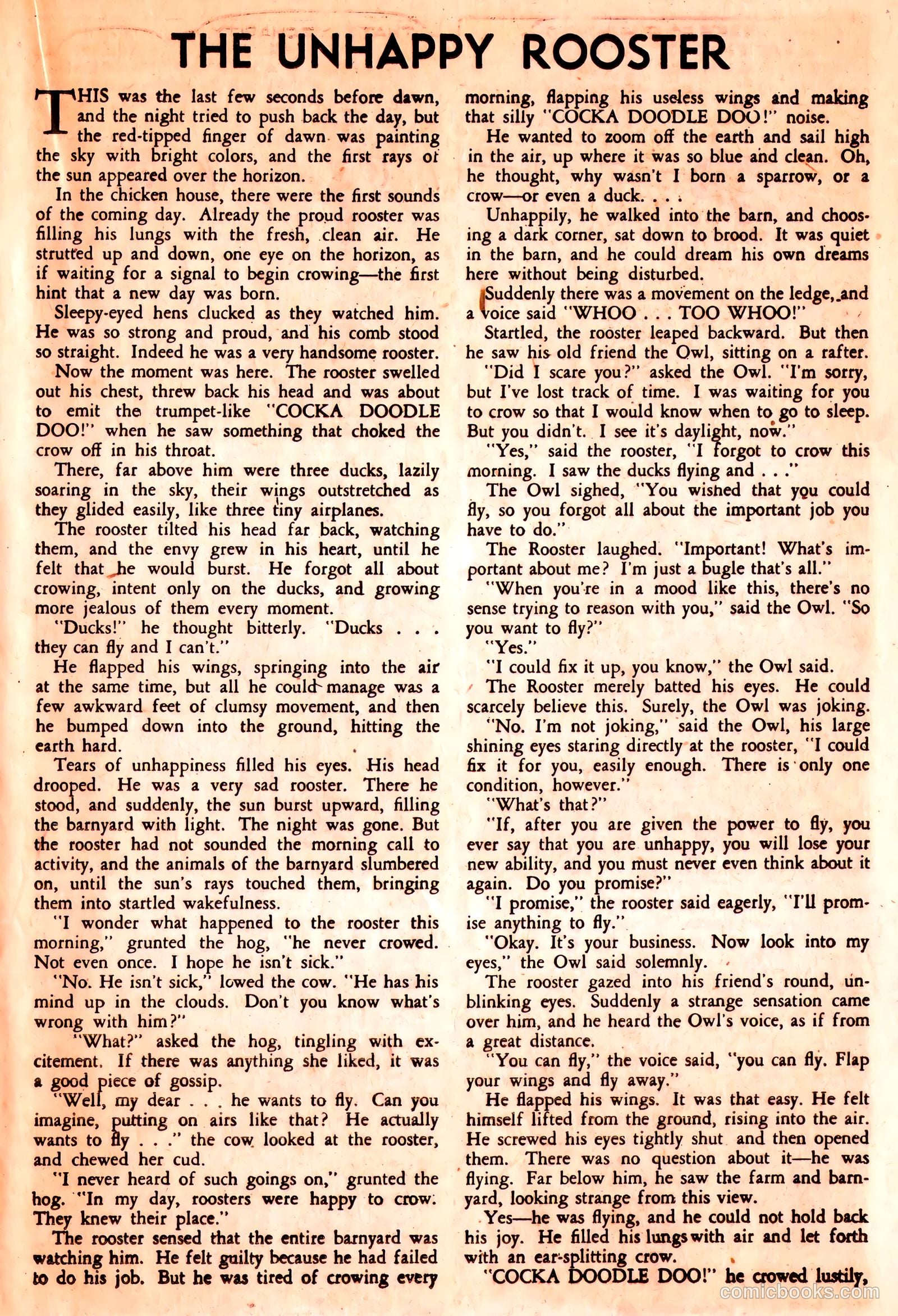 Jingle Jangle Comics #33 (1948) — page 33 of 53