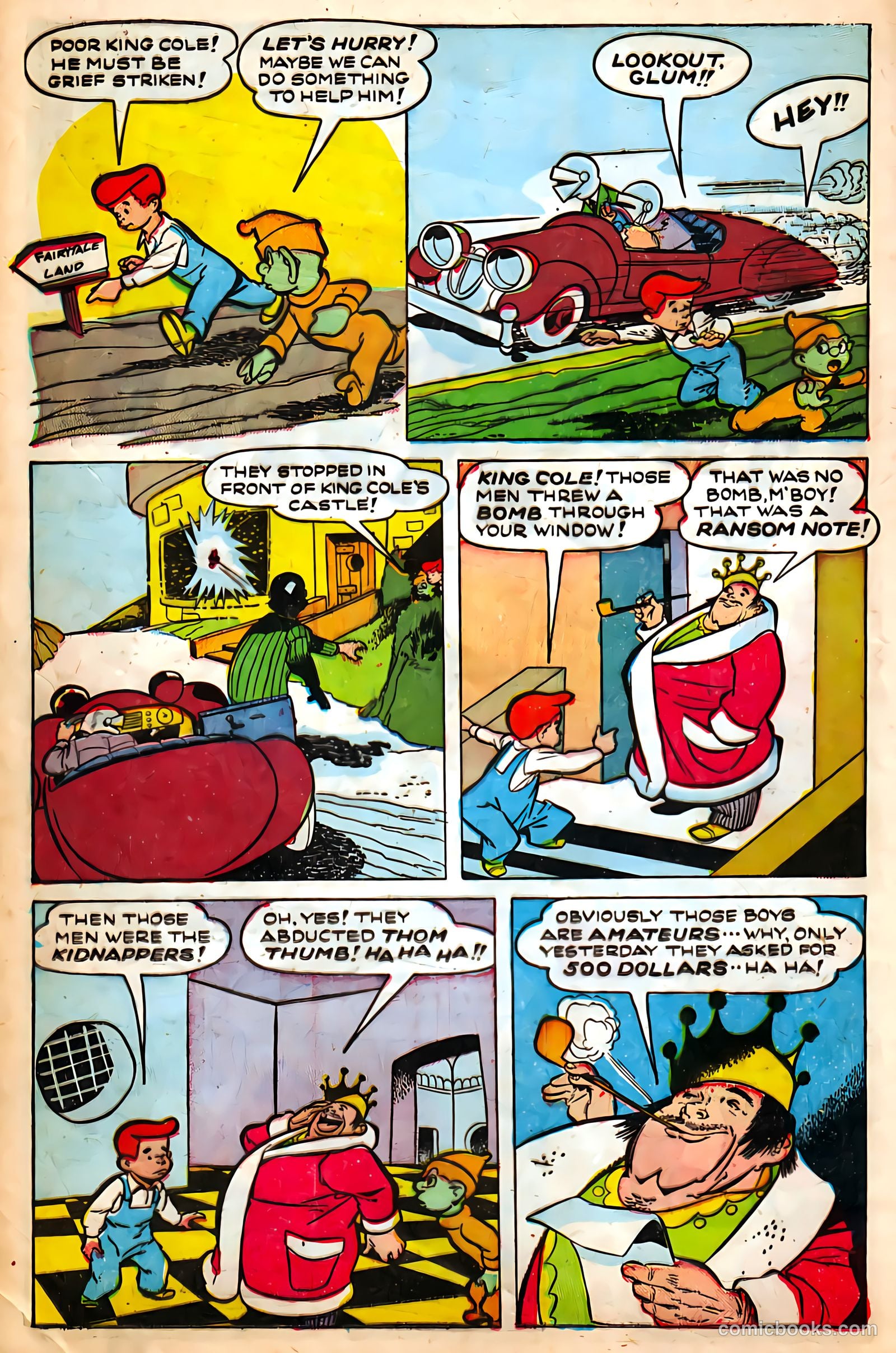 Jingle Jangle Comics #34 (1948) — page 16 of 52