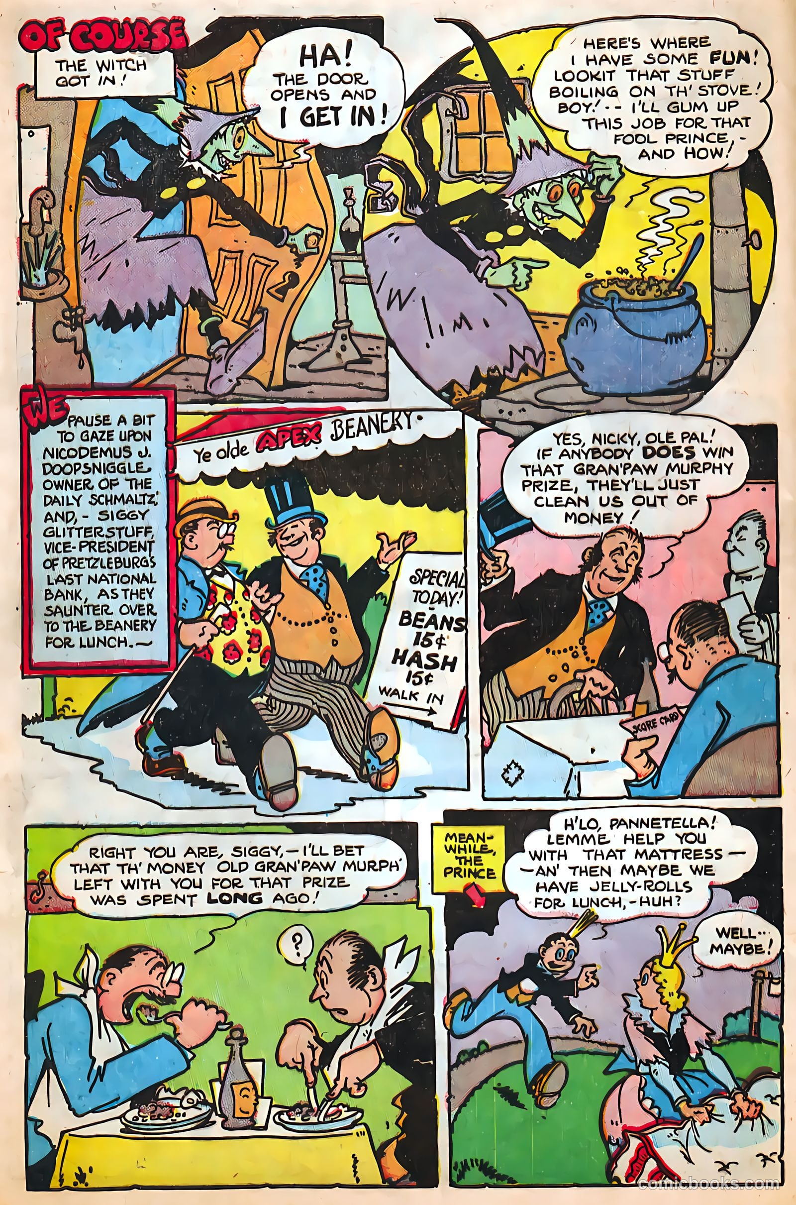 Jingle Jangle Comics #34 (1948) — page 40 of 52