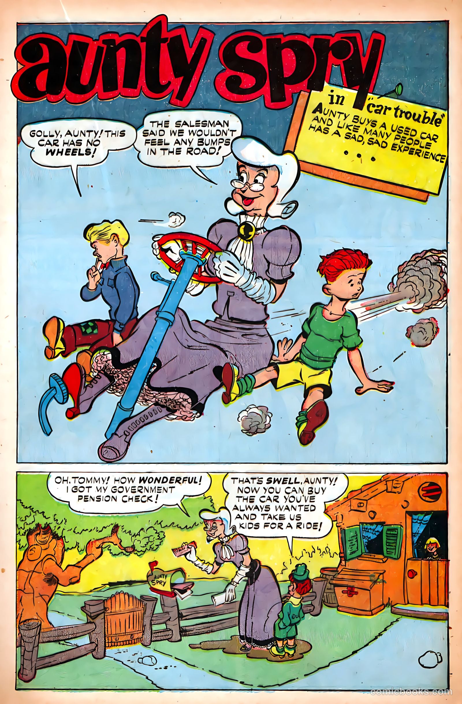 Jingle Jangle Comics #35 (1948) — page 21 of 53