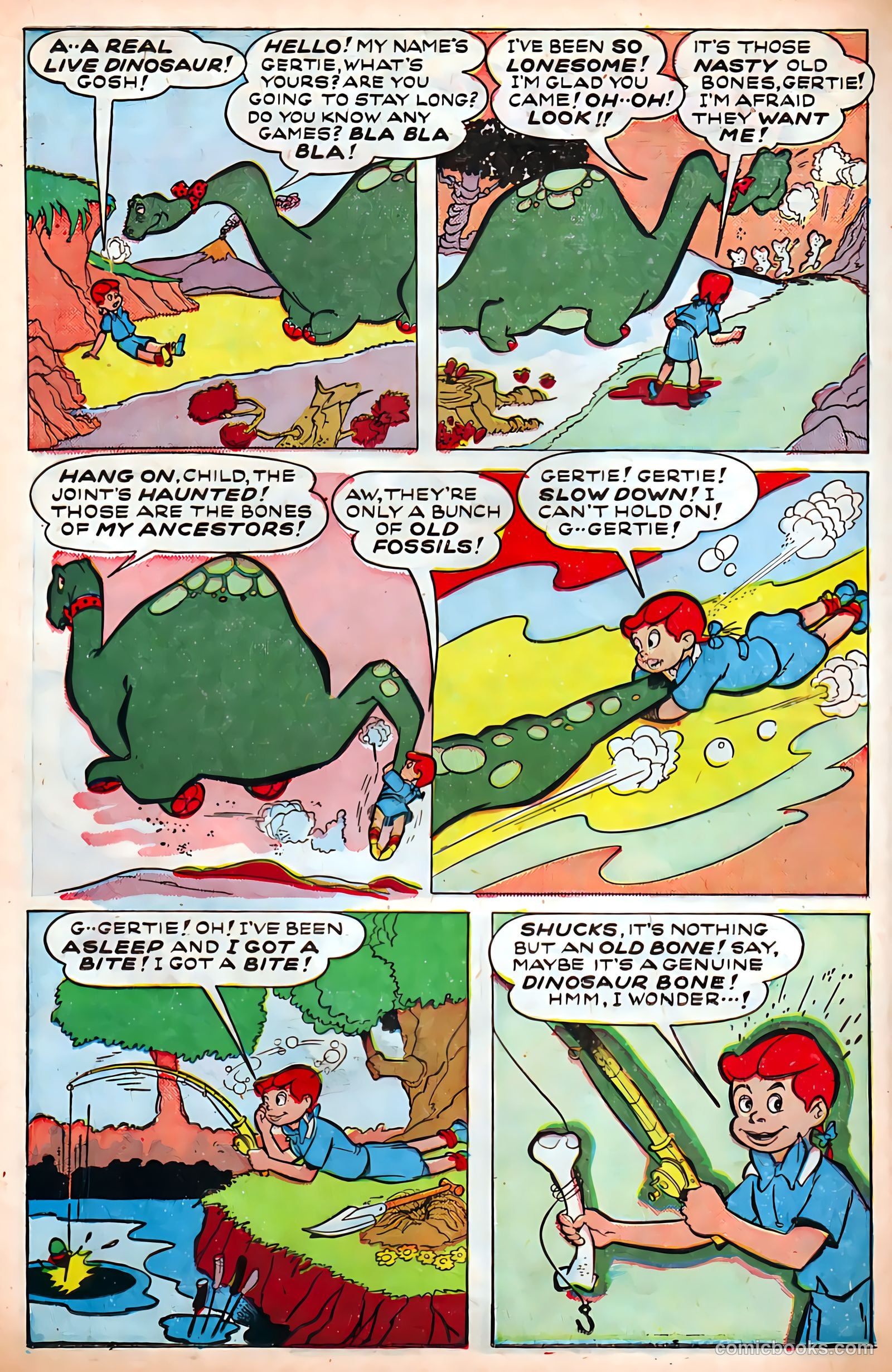 Jingle Jangle Comics #35 (1948) — page 34 of 53