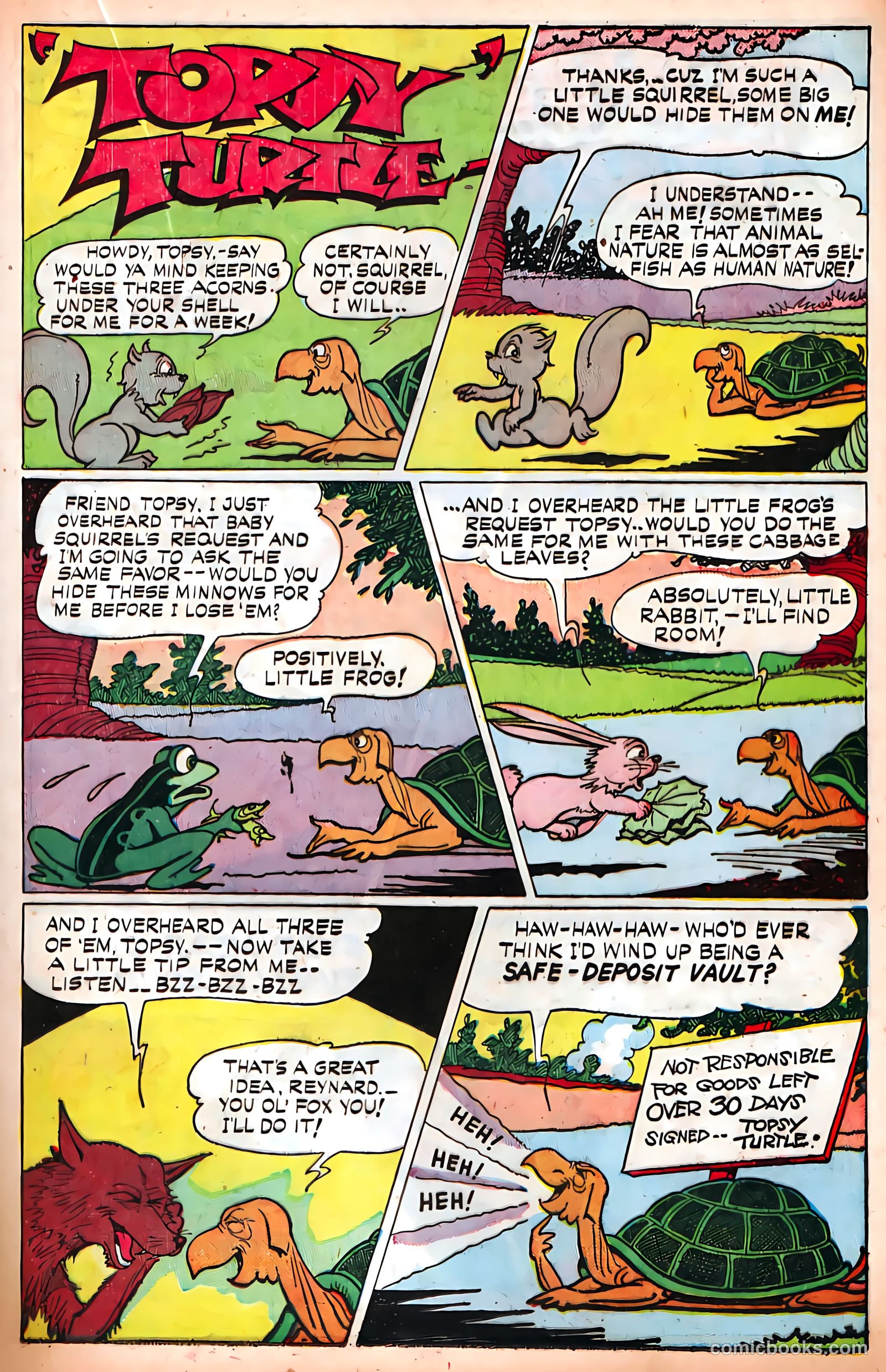 Jingle Jangle Comics #35 (1948) — page 35 of 53