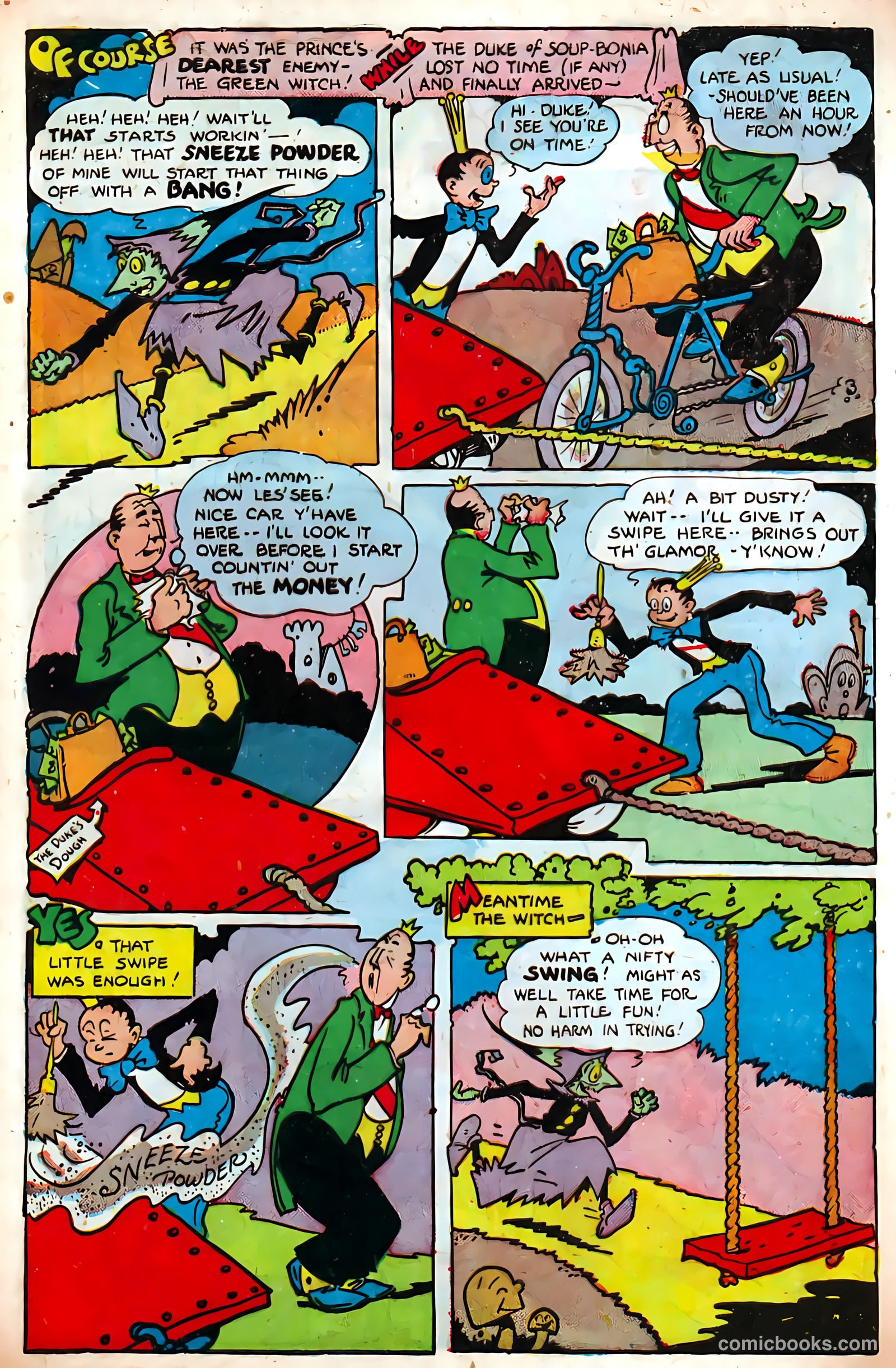 Jingle Jangle Comics #35 (1948) — page 40 of 53