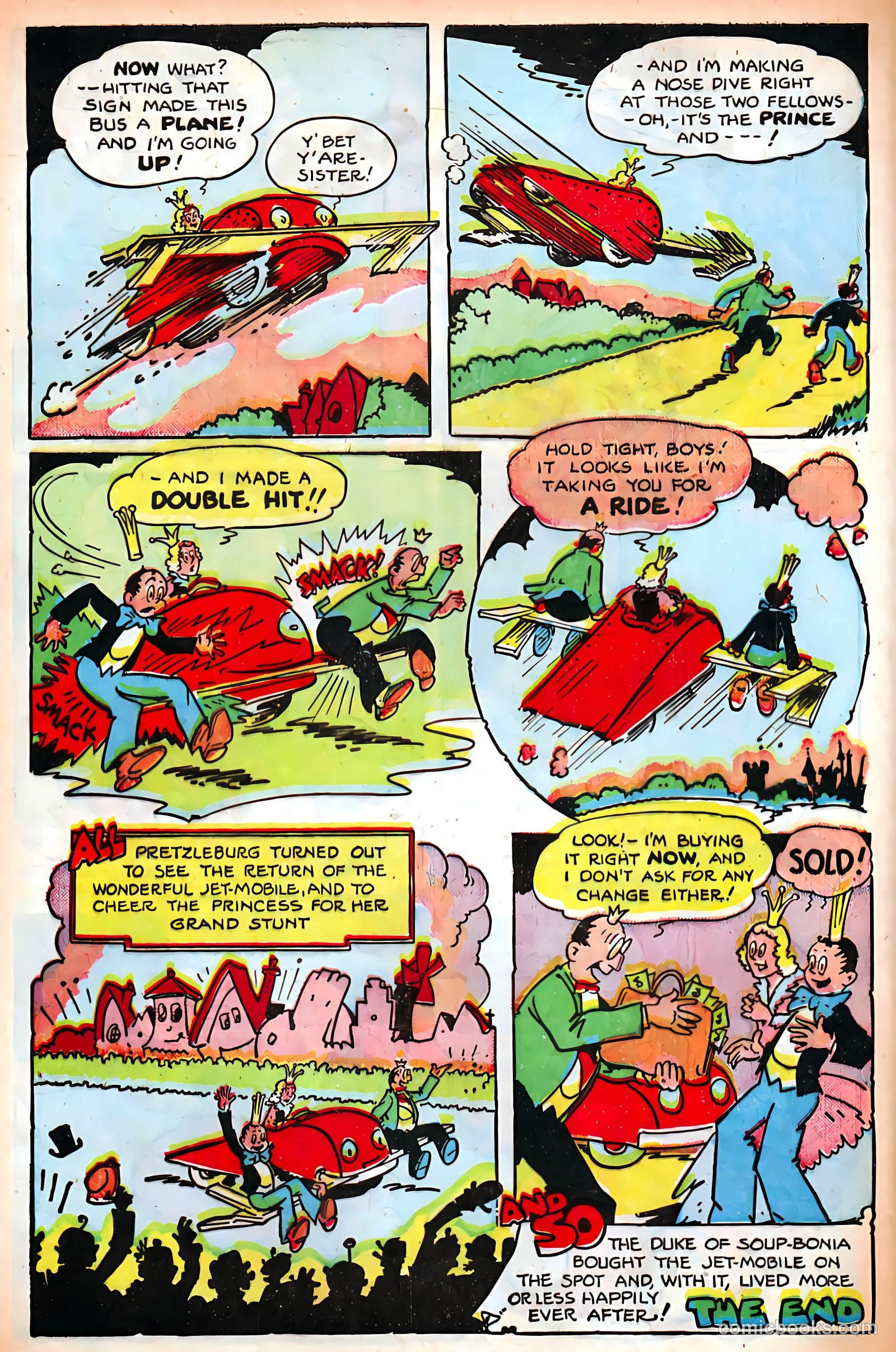 Jingle Jangle Comics #35 (1948) — page 44 of 53