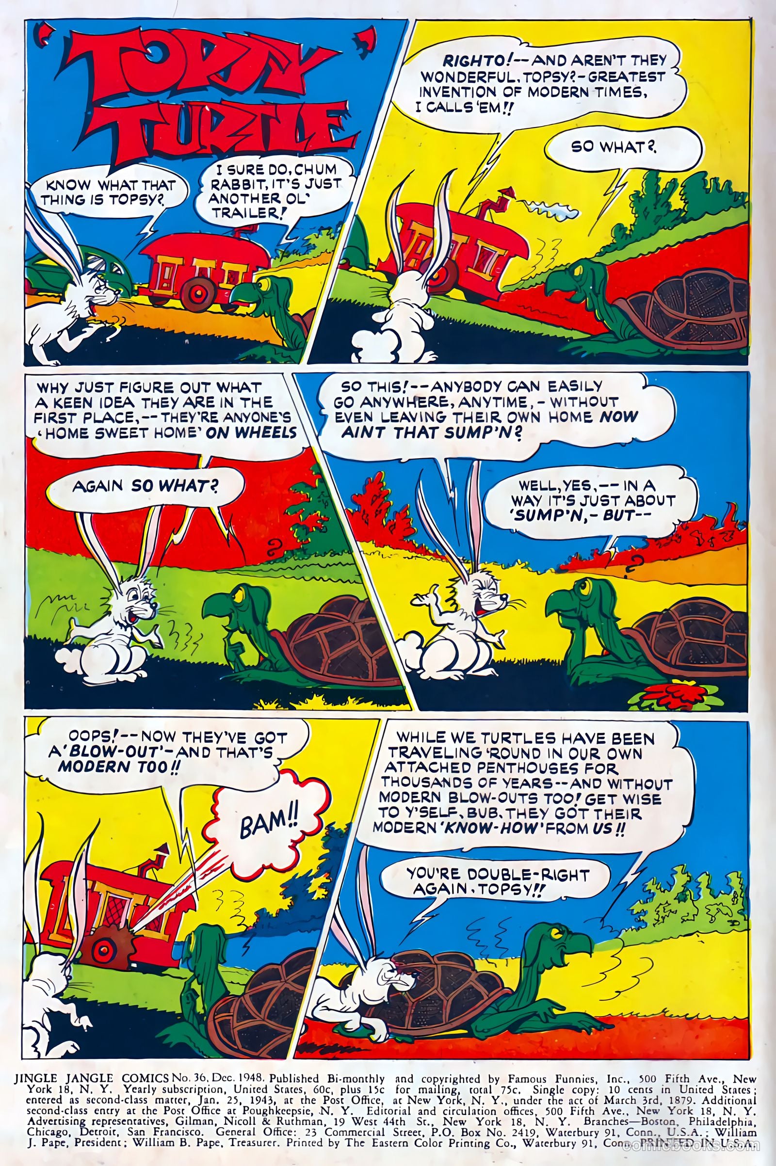 Jingle Jangle Comics #36 (1948) — page 2 of 52