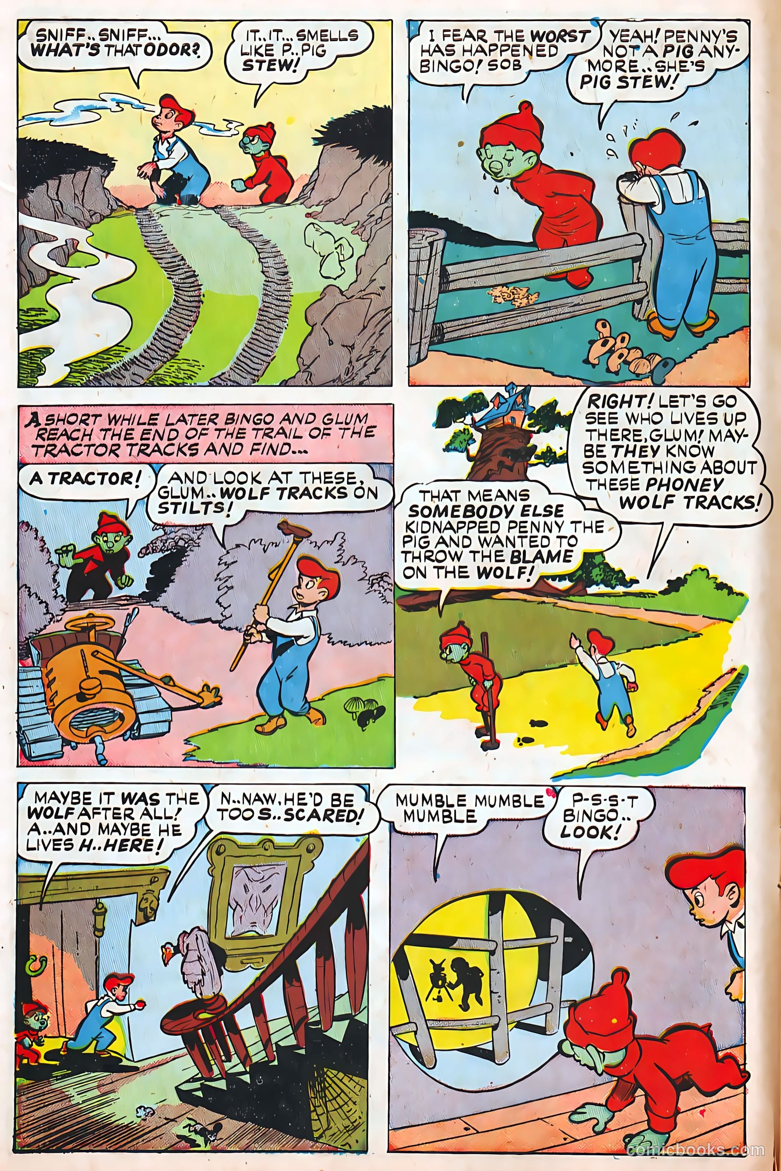 Jingle Jangle Comics #36 (1948) — page 12 of 52
