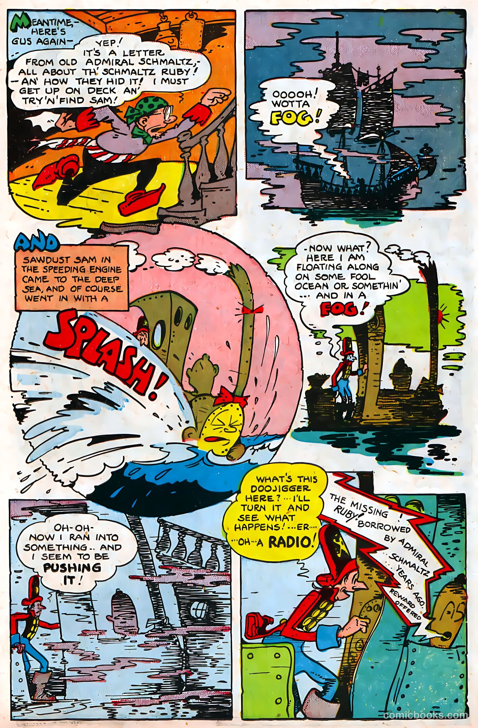 Jingle Jangle Comics #36 (1948) — page 19 of 52