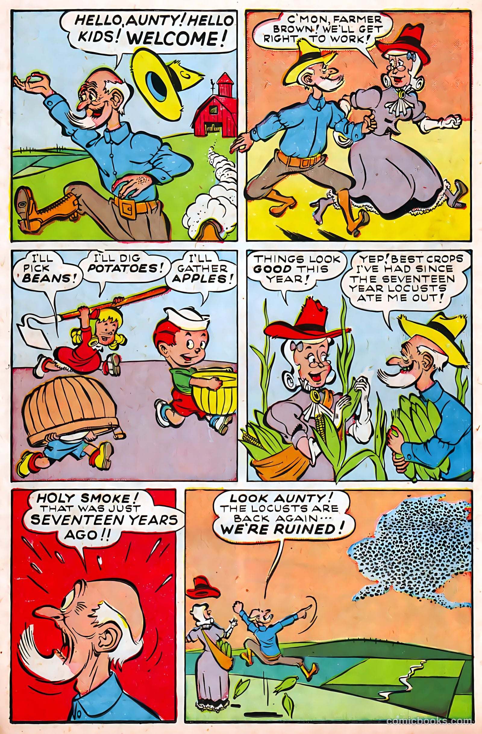 Jingle Jangle Comics #36 (1948) — page 22 of 52