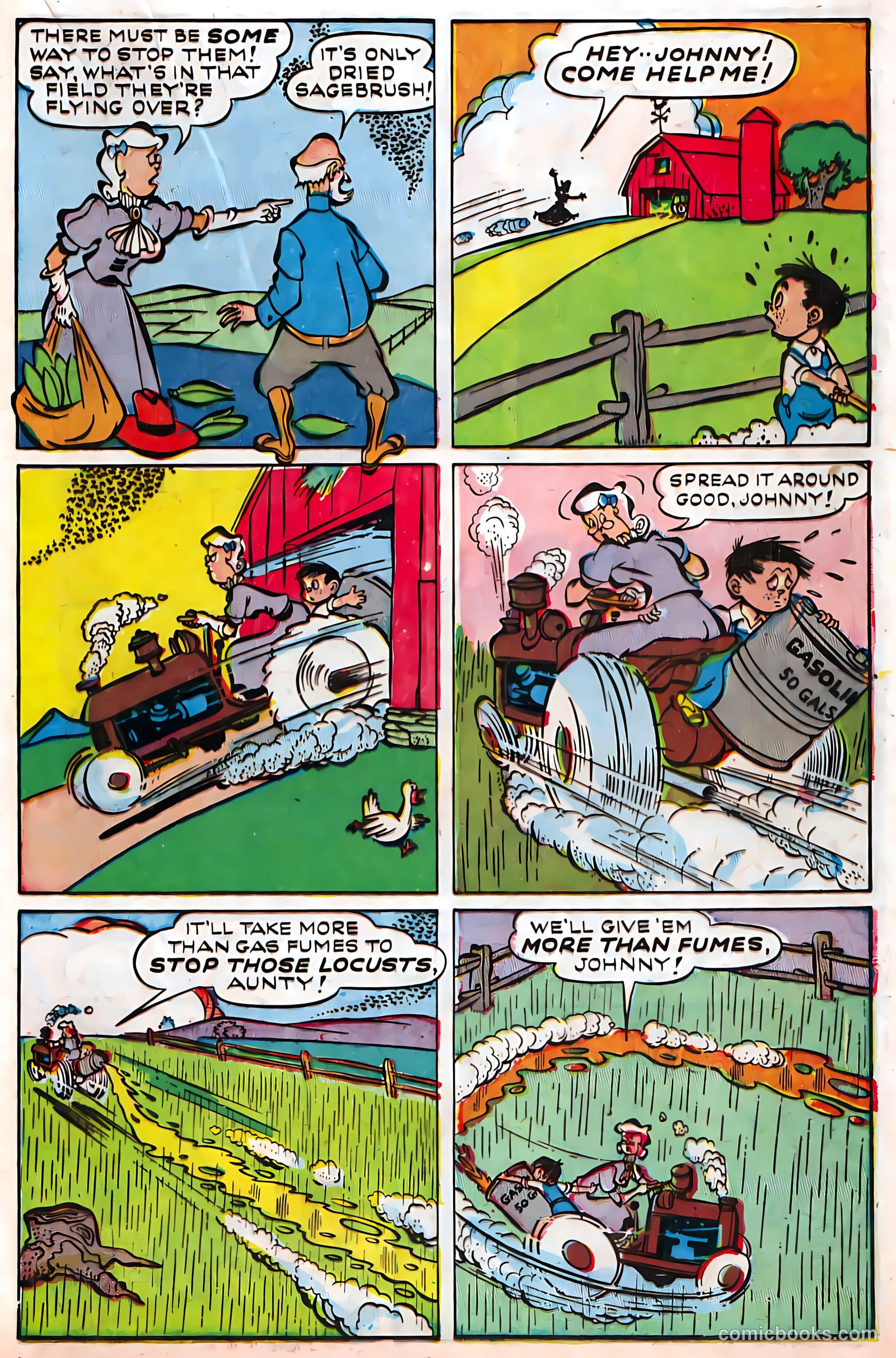 Jingle Jangle Comics #36 (1948) — page 23 of 52