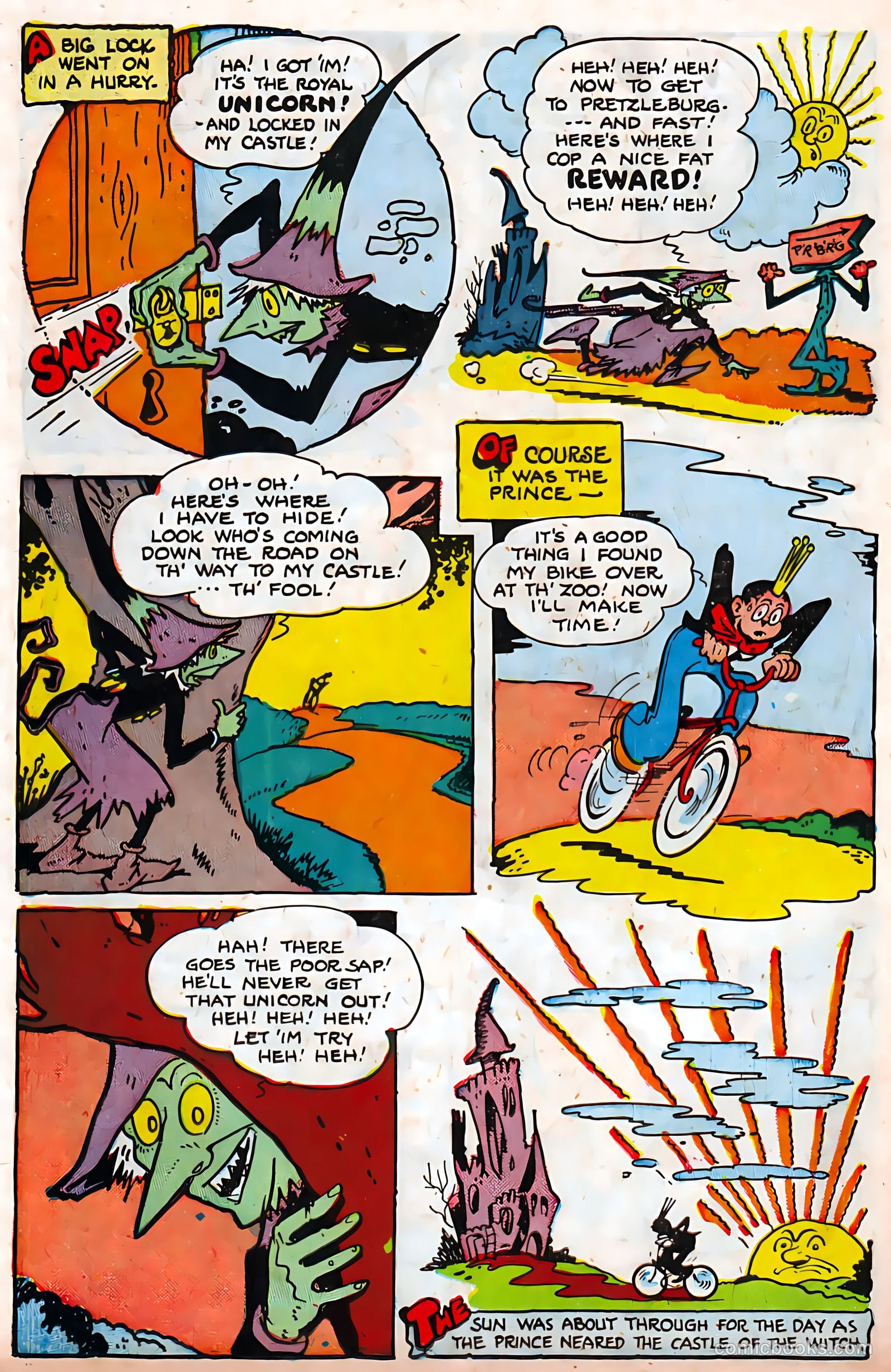 Jingle Jangle Comics #36 (1948) — page 34 of 52