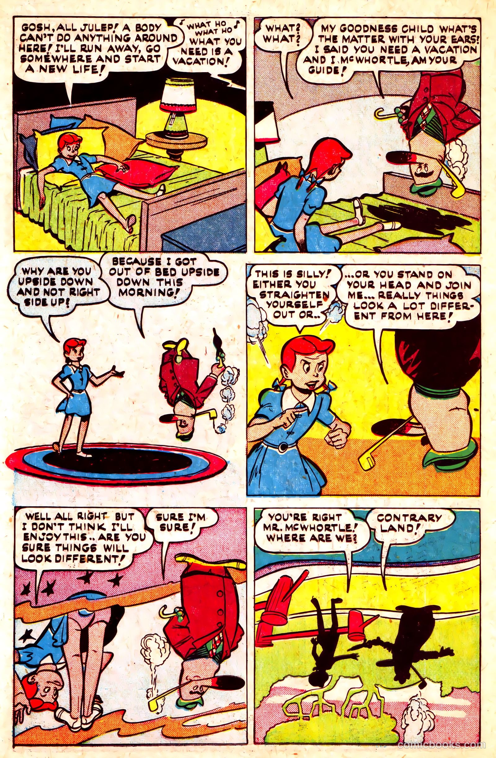 Jingle Jangle Comics #37 (1949) — page 24 of 53