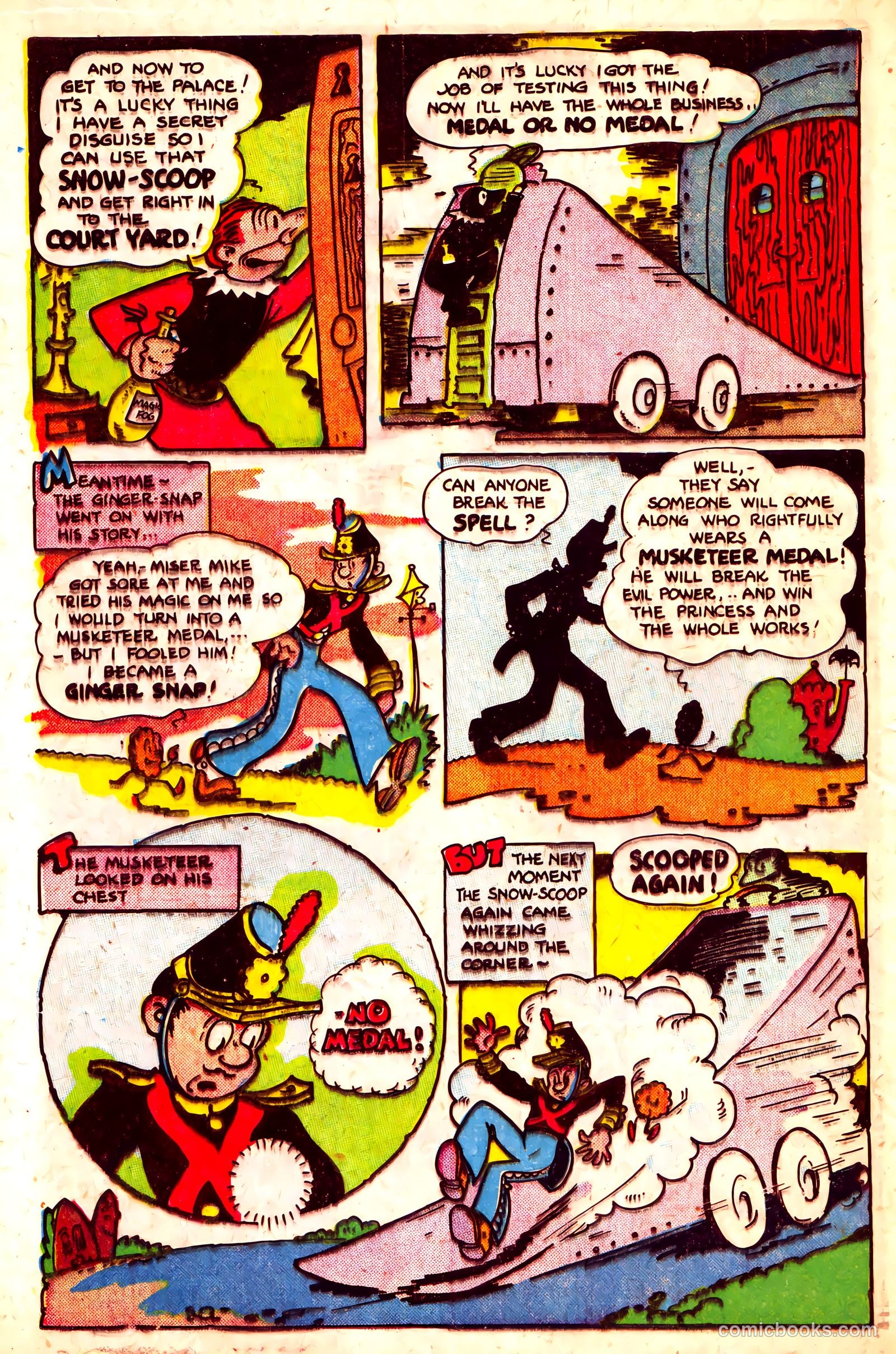 Jingle Jangle Comics #37 (1949) — page 32 of 53