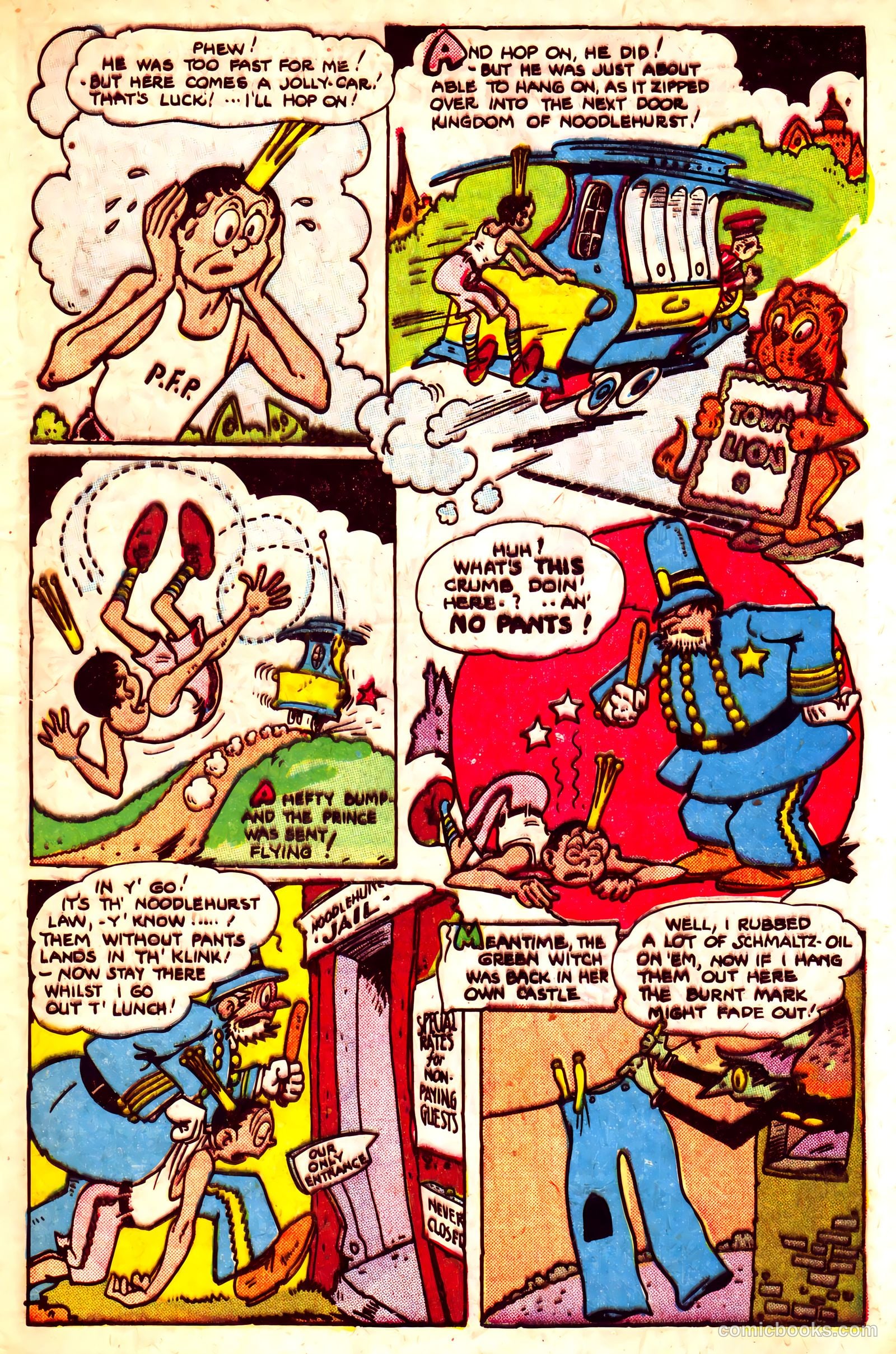 Jingle Jangle Comics #37 (1949) — page 45 of 53