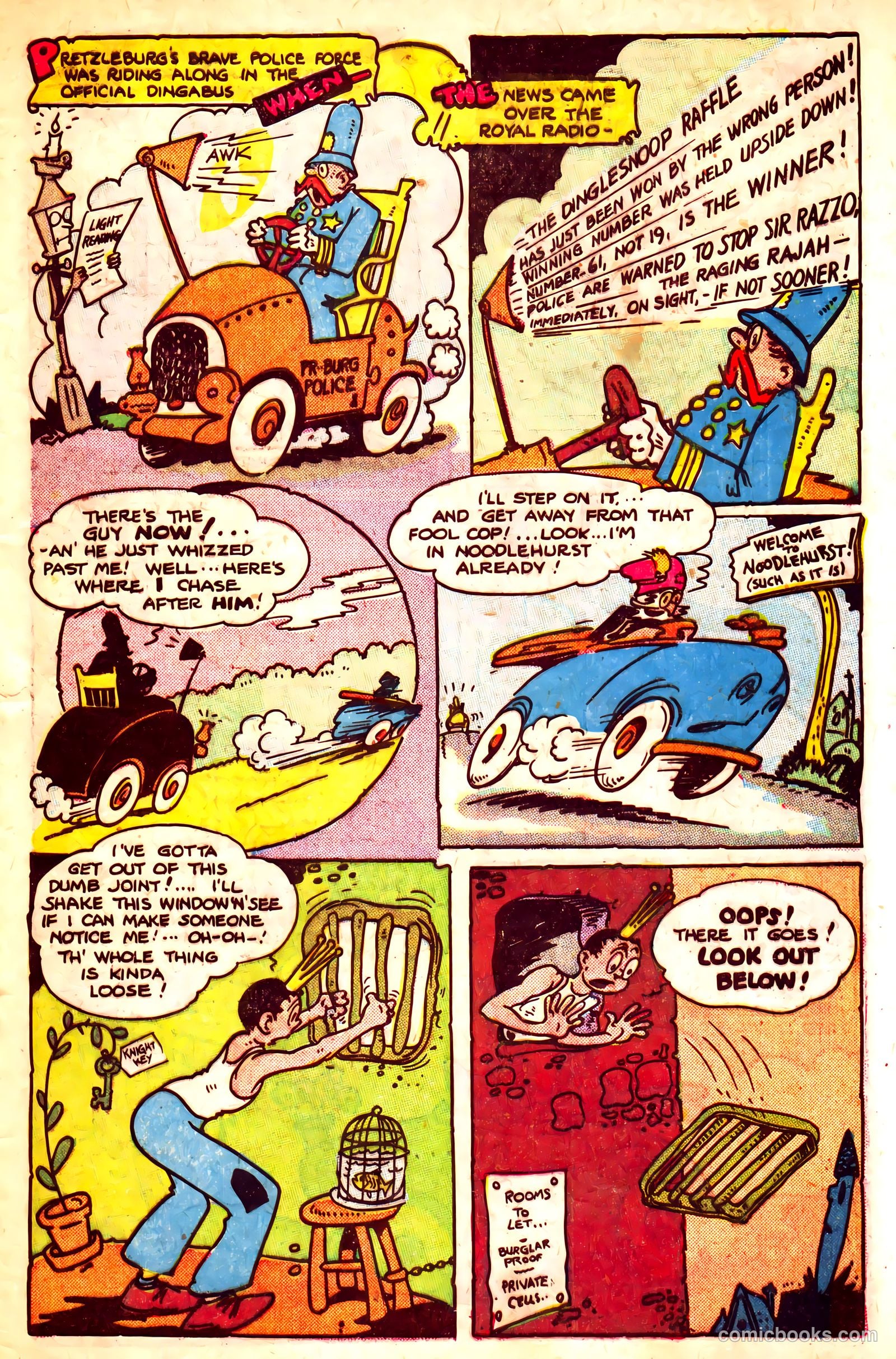 Jingle Jangle Comics #37 (1949) — page 47 of 53