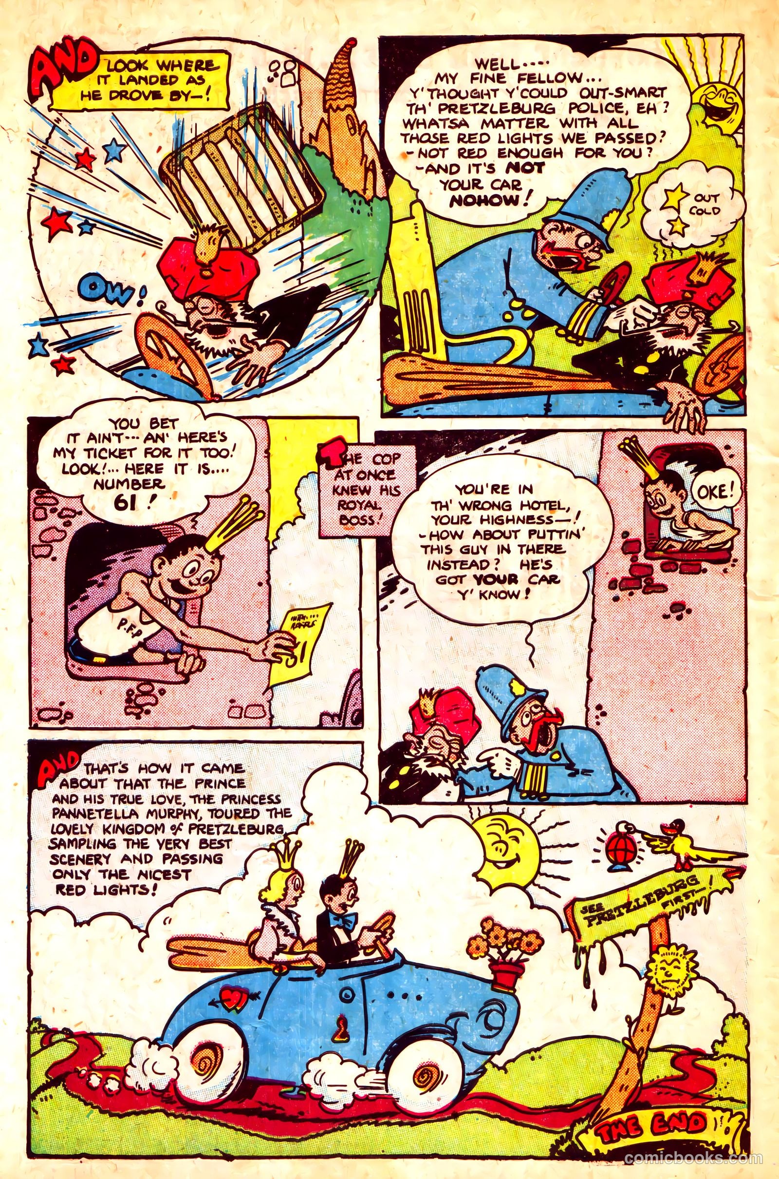 Jingle Jangle Comics #37 (1949) — page 48 of 53