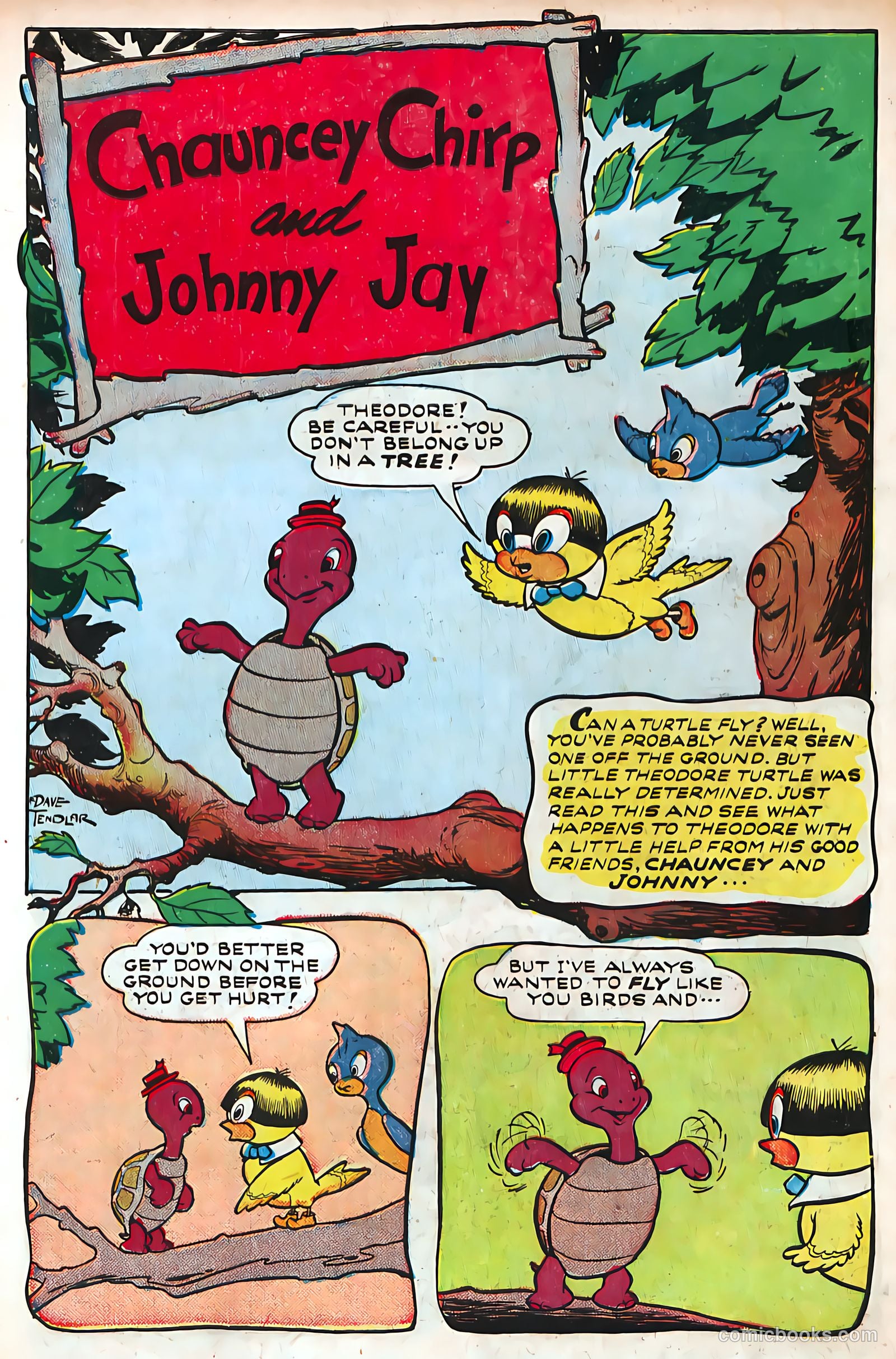 Jingle Jangle Comics #38 (1949) — page 3 of 52