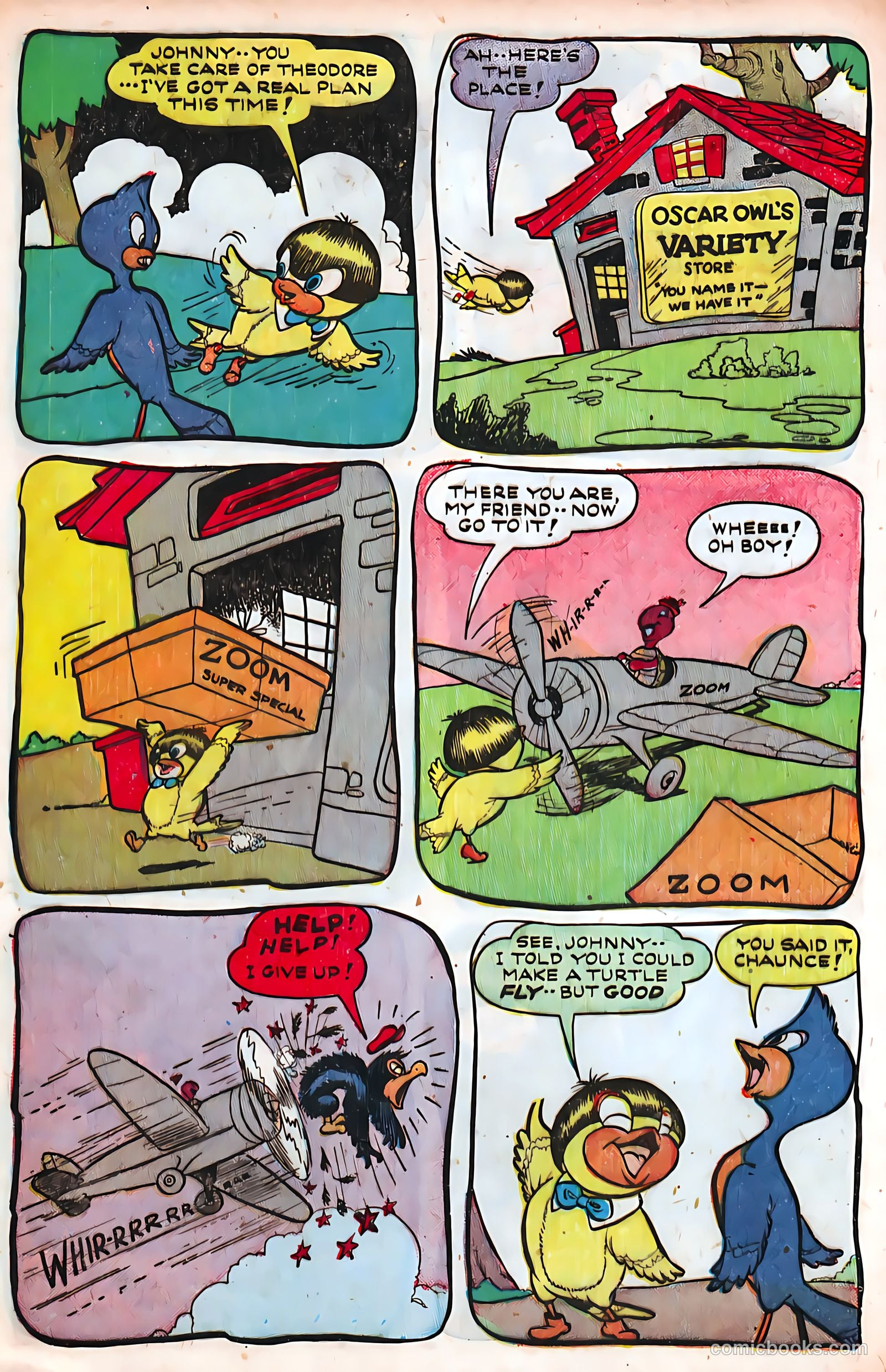 Jingle Jangle Comics #38 (1949) — page 8 of 52