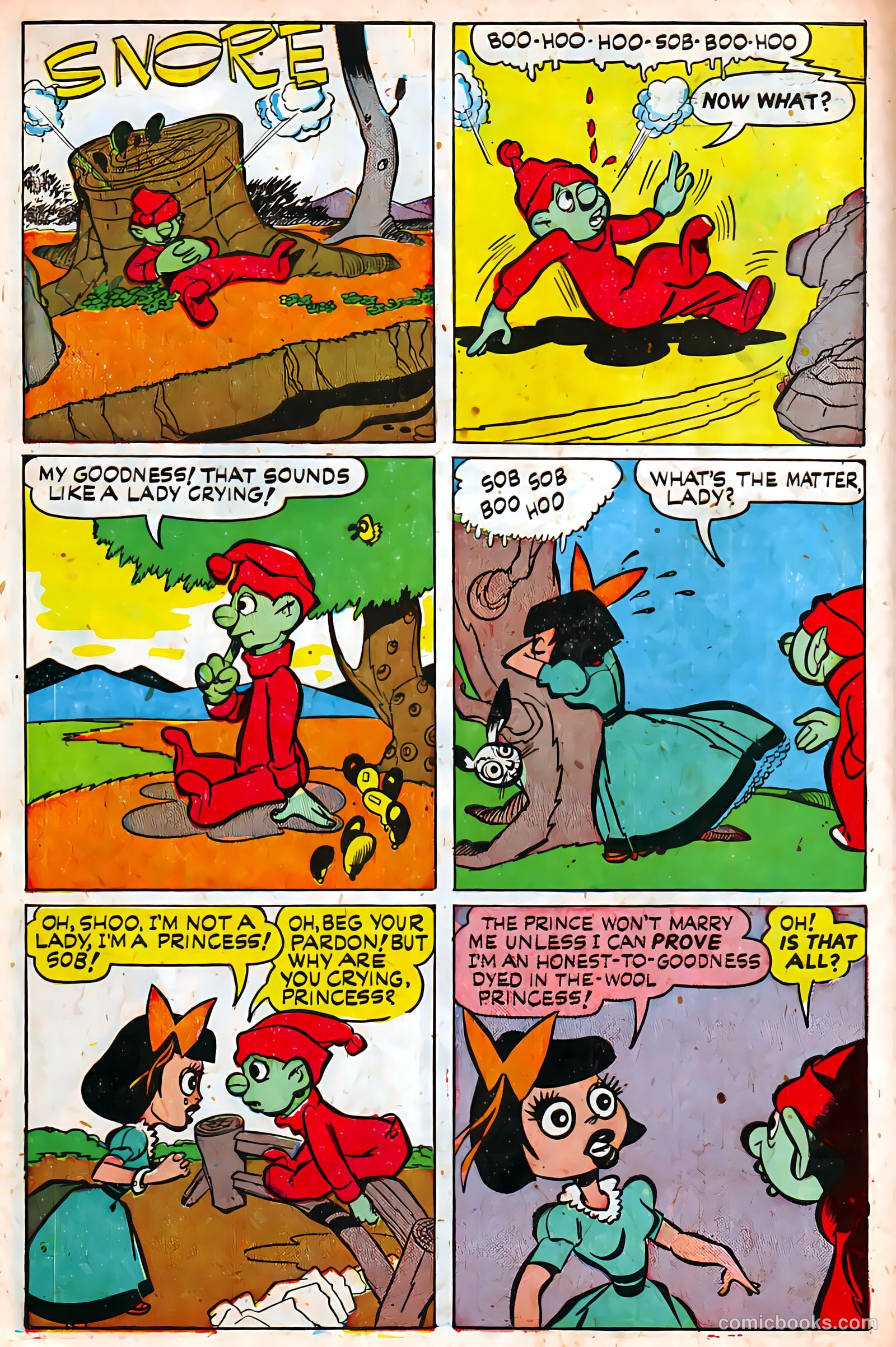 Jingle Jangle Comics #38 (1949) — page 10 of 52