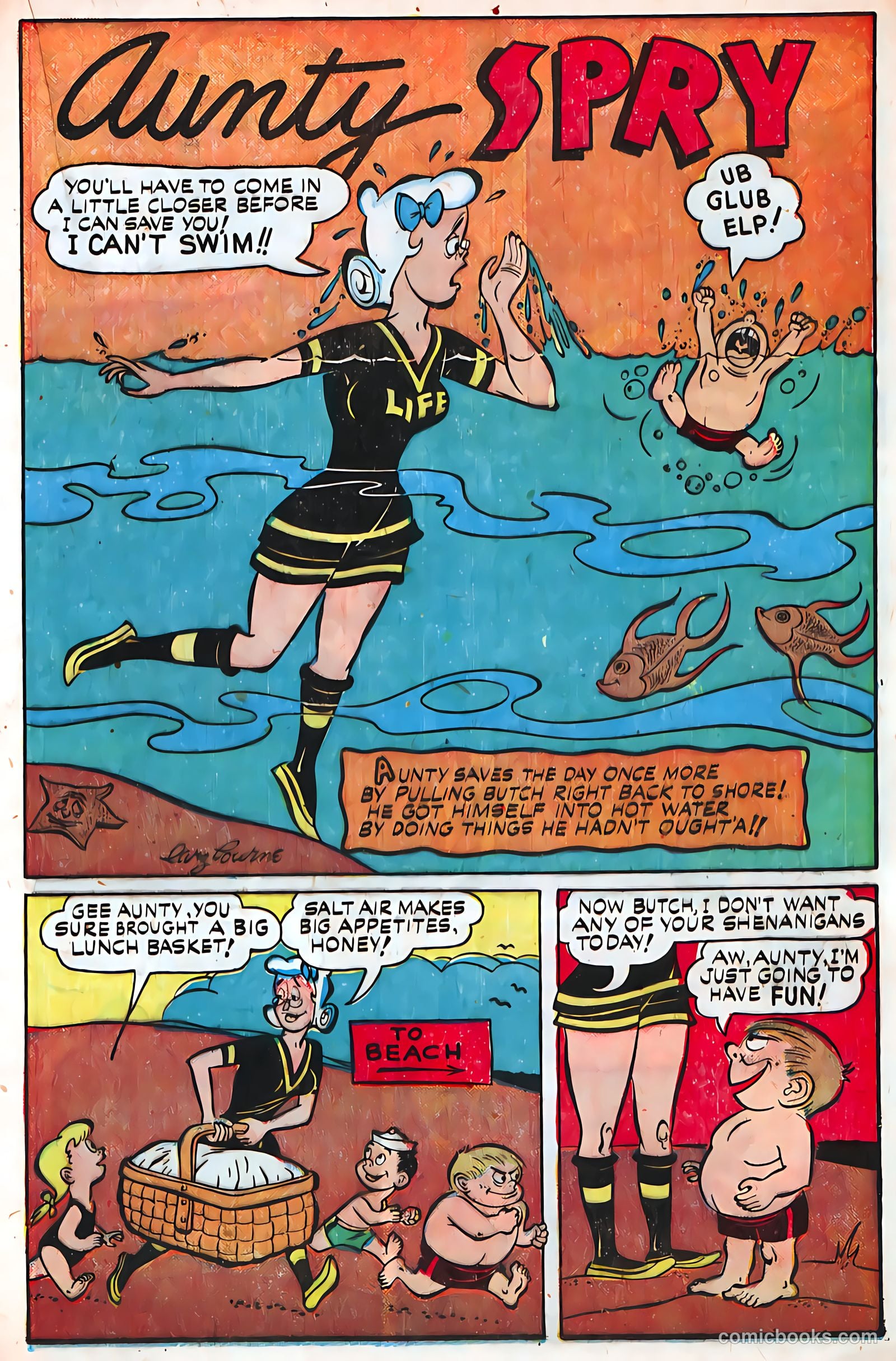 Jingle Jangle Comics #38 (1949) — page 21 of 52