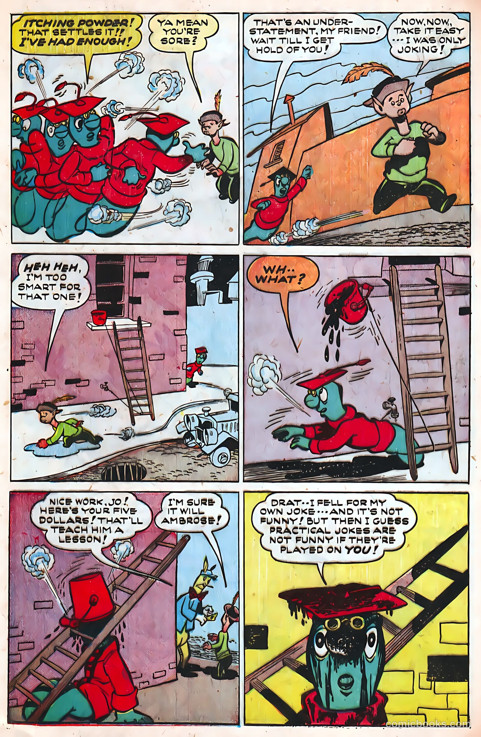 Jingle Jangle Comics #38 (1949) — page 32 of 52