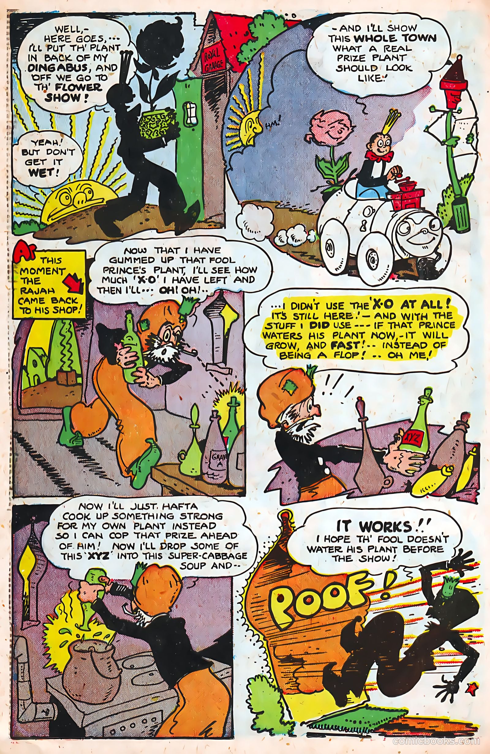 Jingle Jangle Comics #38 (1949) — page 34 of 52