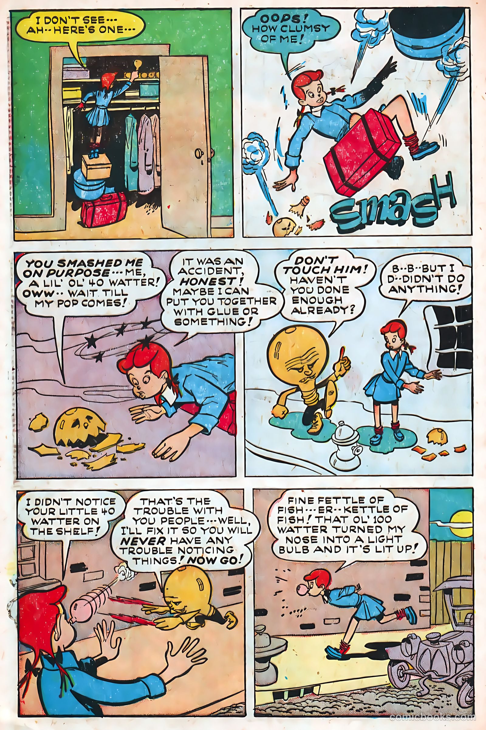 Jingle Jangle Comics #38 (1949) — page 40 of 52