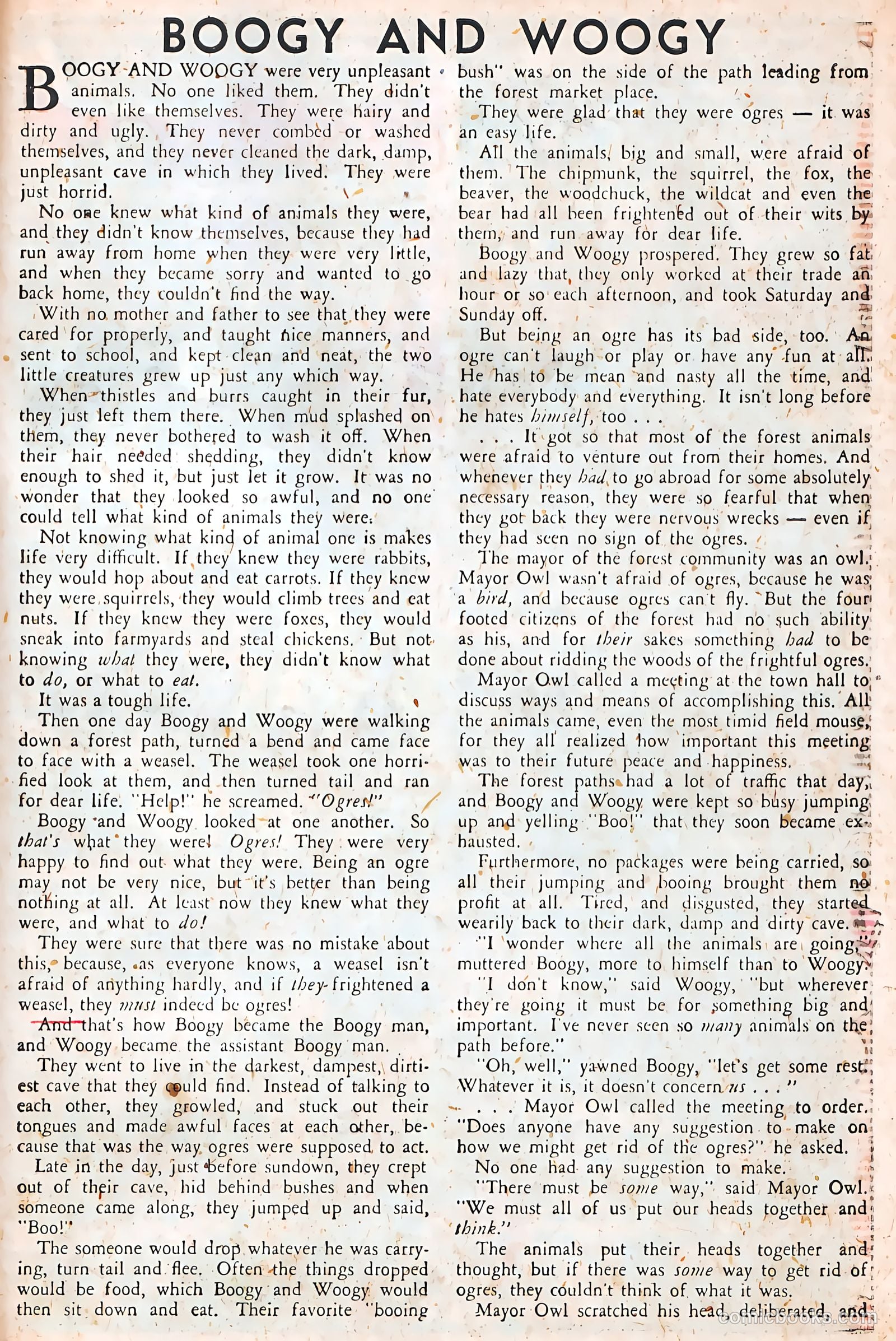 Jingle Jangle Comics #38 (1949) — page 43 of 52
