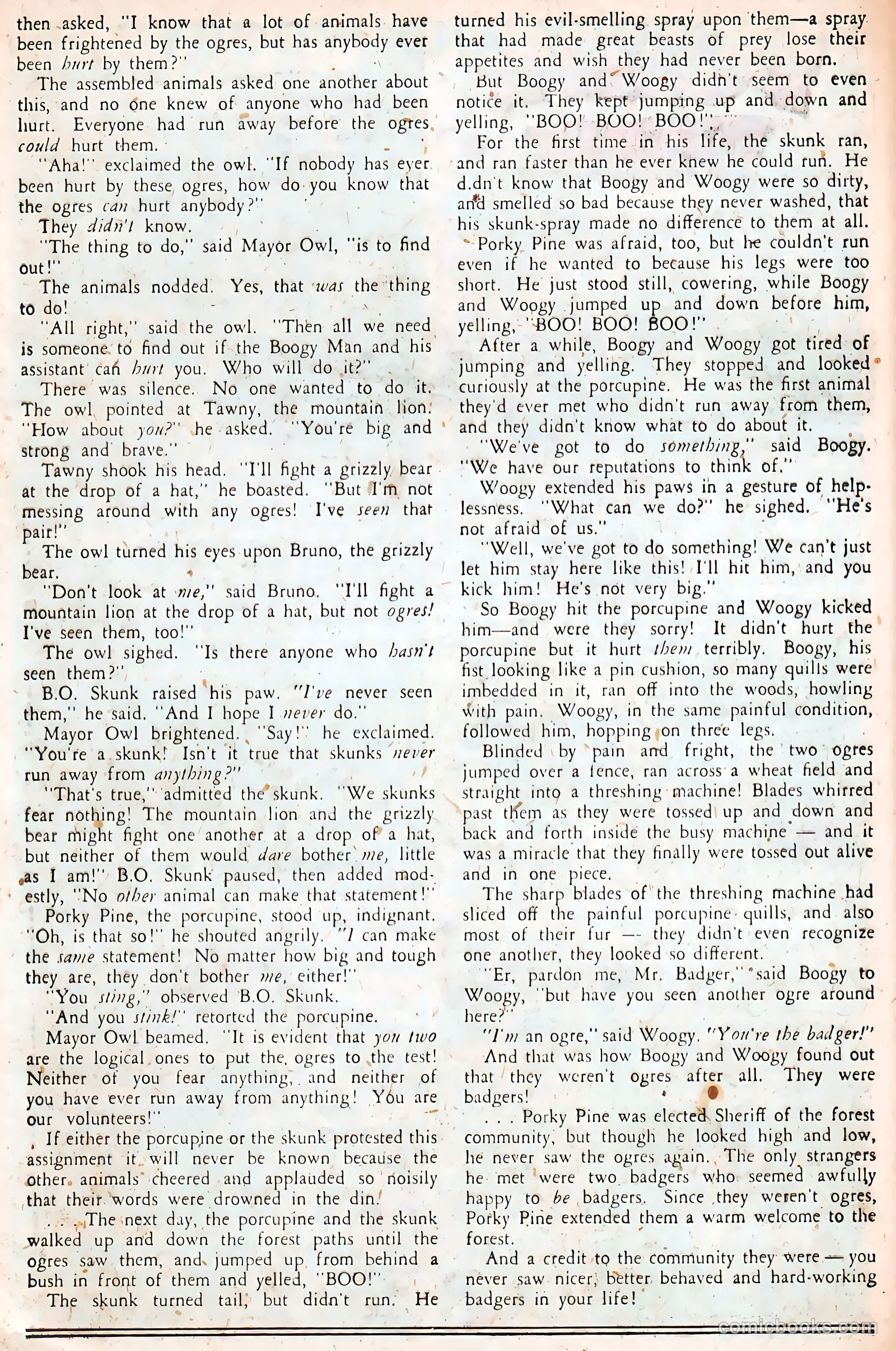 Jingle Jangle Comics #38 (1949) — page 44 of 52