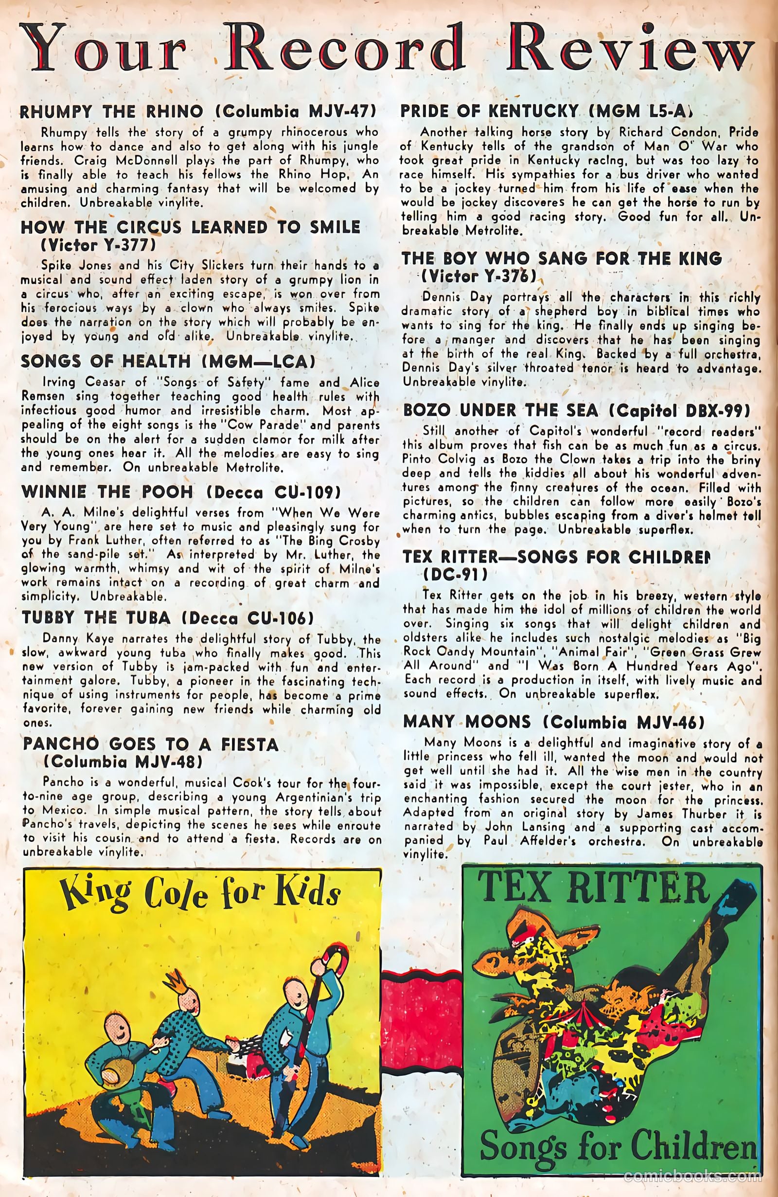 Jingle Jangle Comics #38 (1949) — page 48 of 52