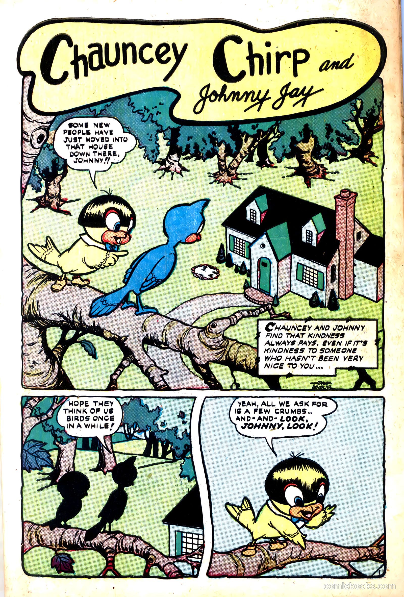 Jingle Jangle Comics #39 (1949) — page 3 of 51
