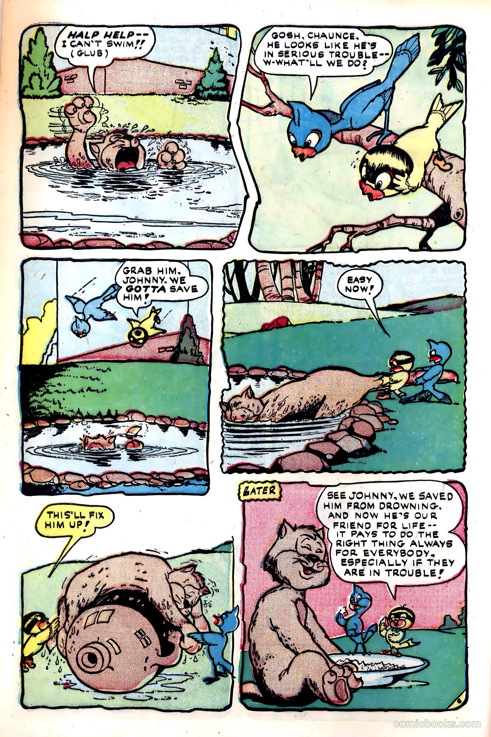Jingle Jangle Comics #39 (1949) — page 8 of 51