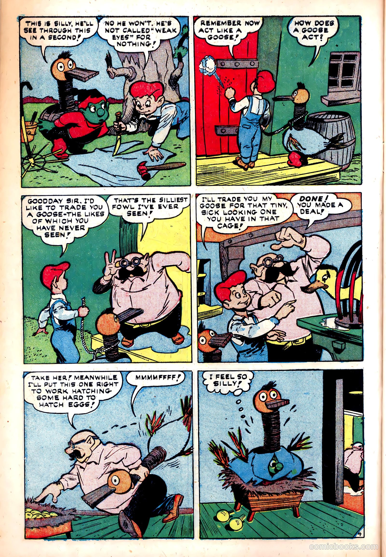 Jingle Jangle Comics #39 (1949) — page 12 of 51