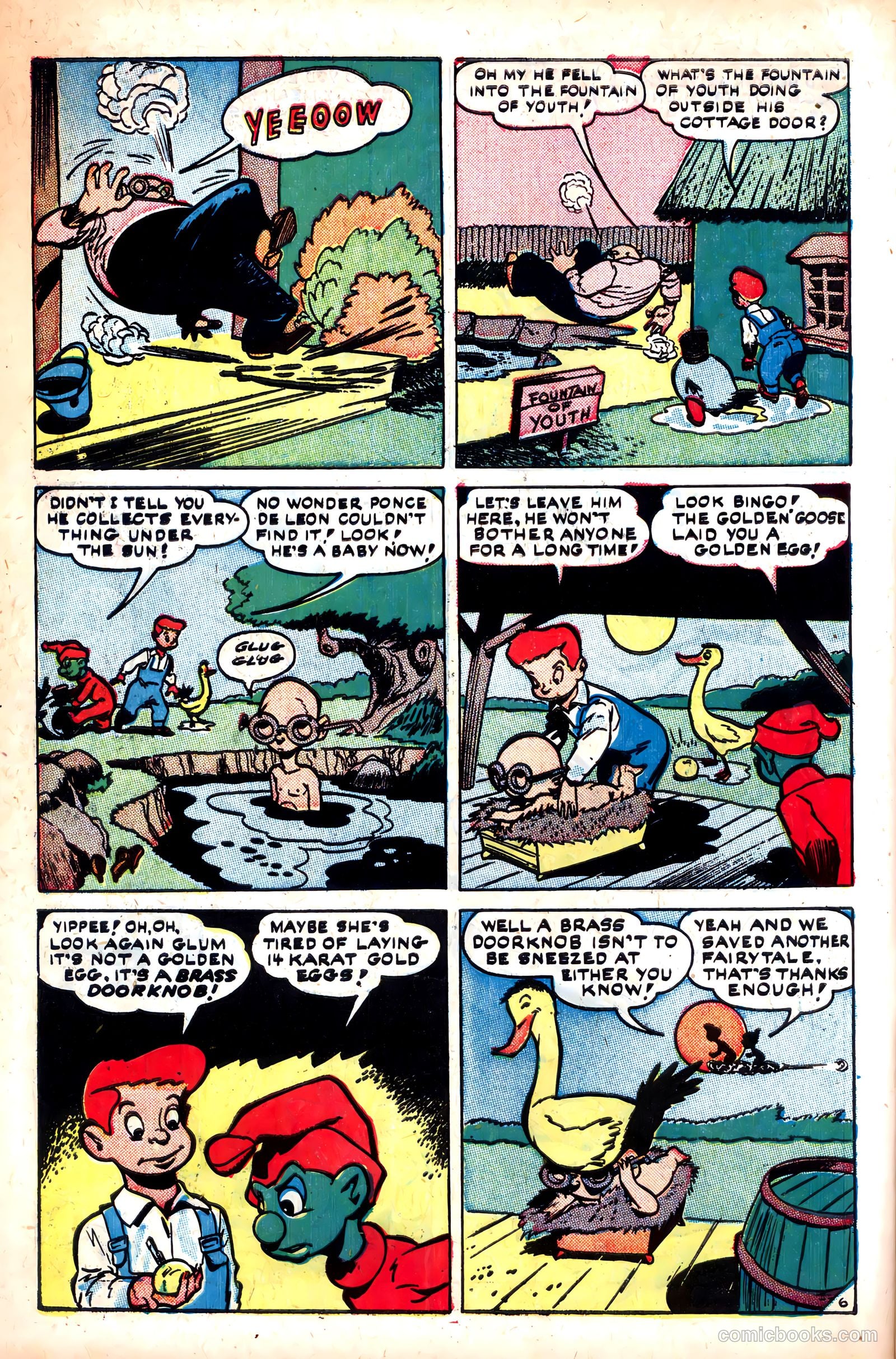 Jingle Jangle Comics #39 (1949) — page 14 of 51