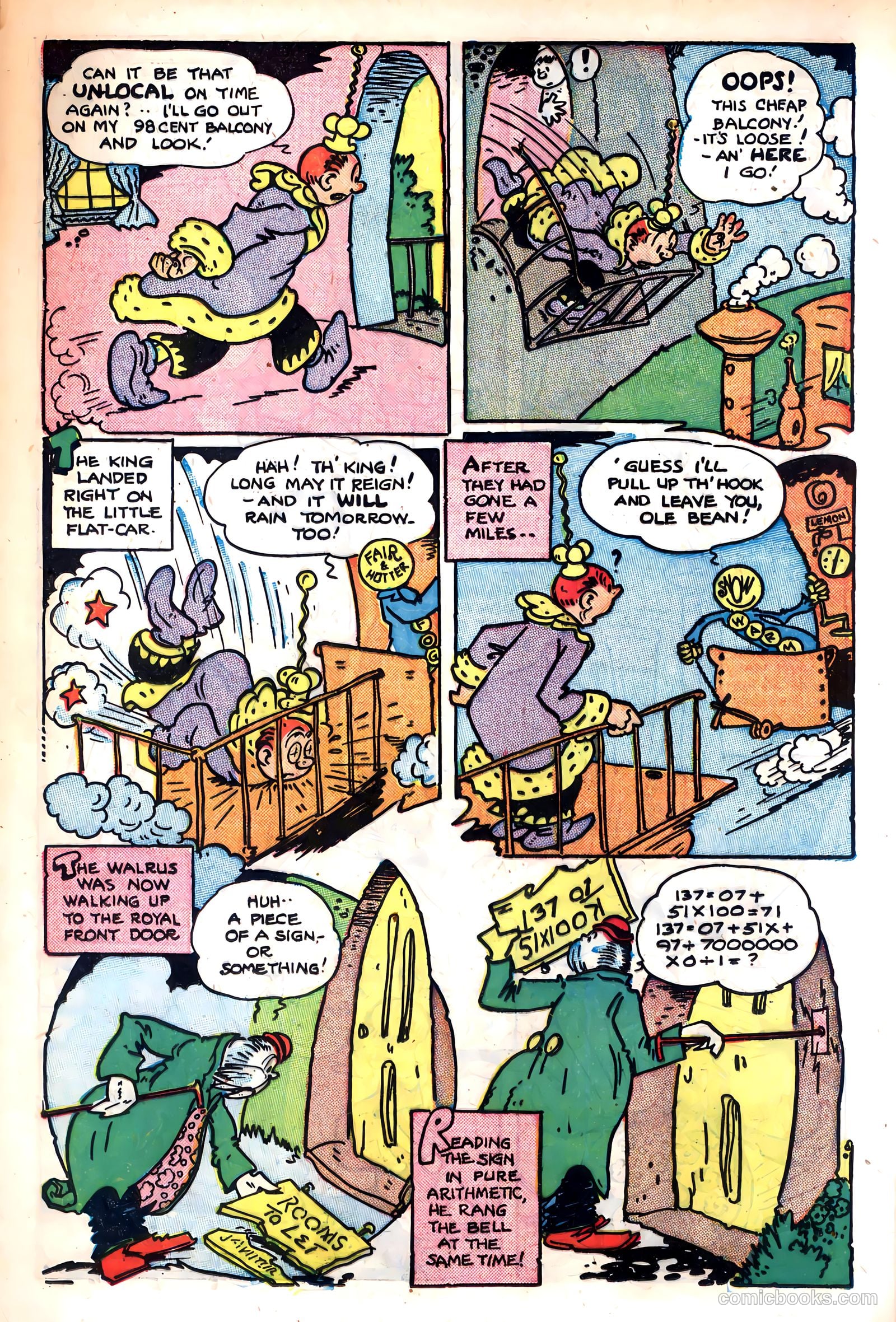 Jingle Jangle Comics #39 (1949) — page 18 of 51