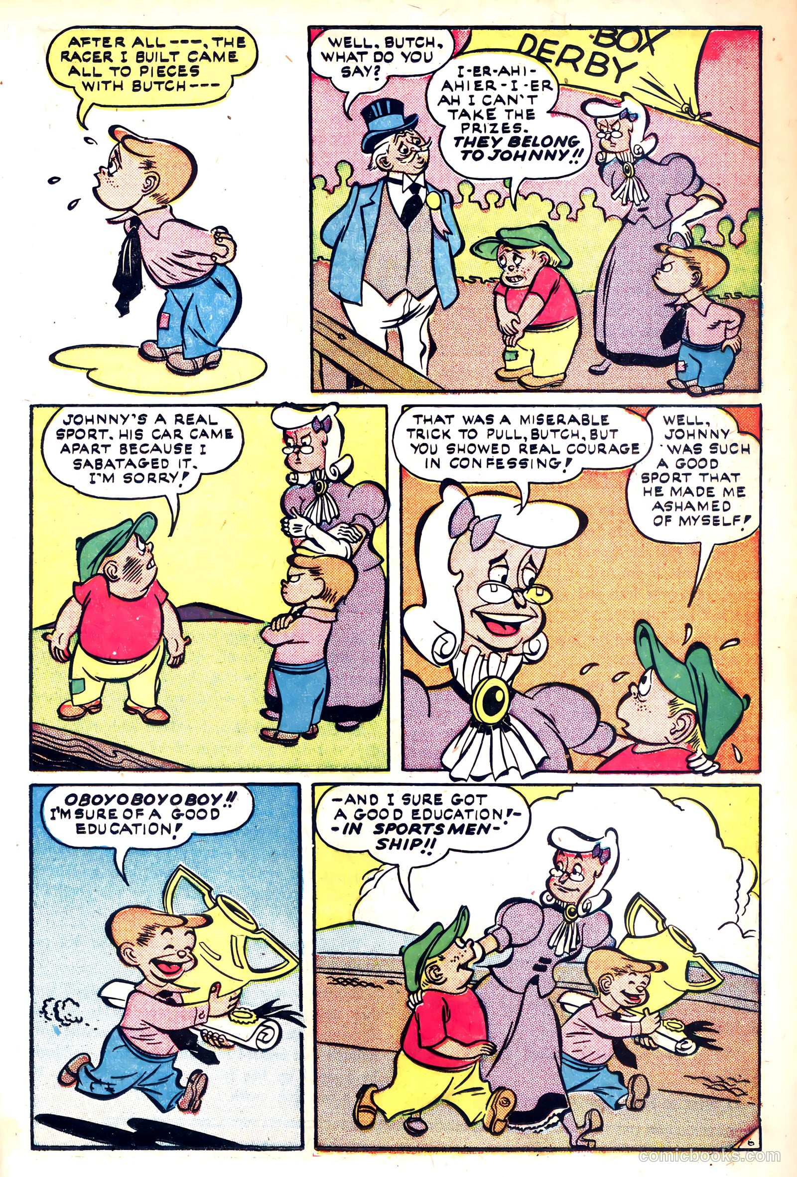 Jingle Jangle Comics #39 (1949) — page 32 of 51