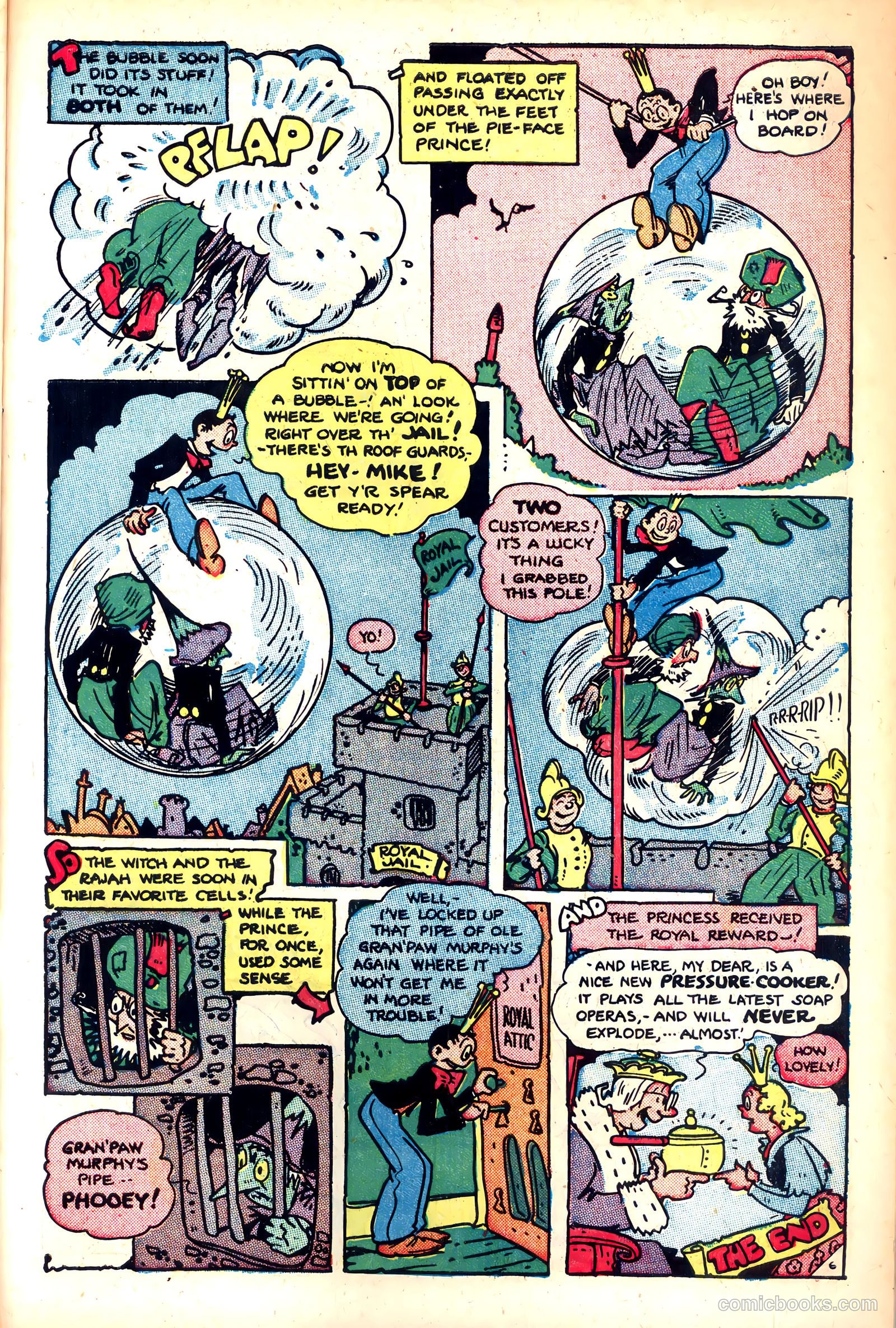 Jingle Jangle Comics #39 (1949) — page 40 of 51