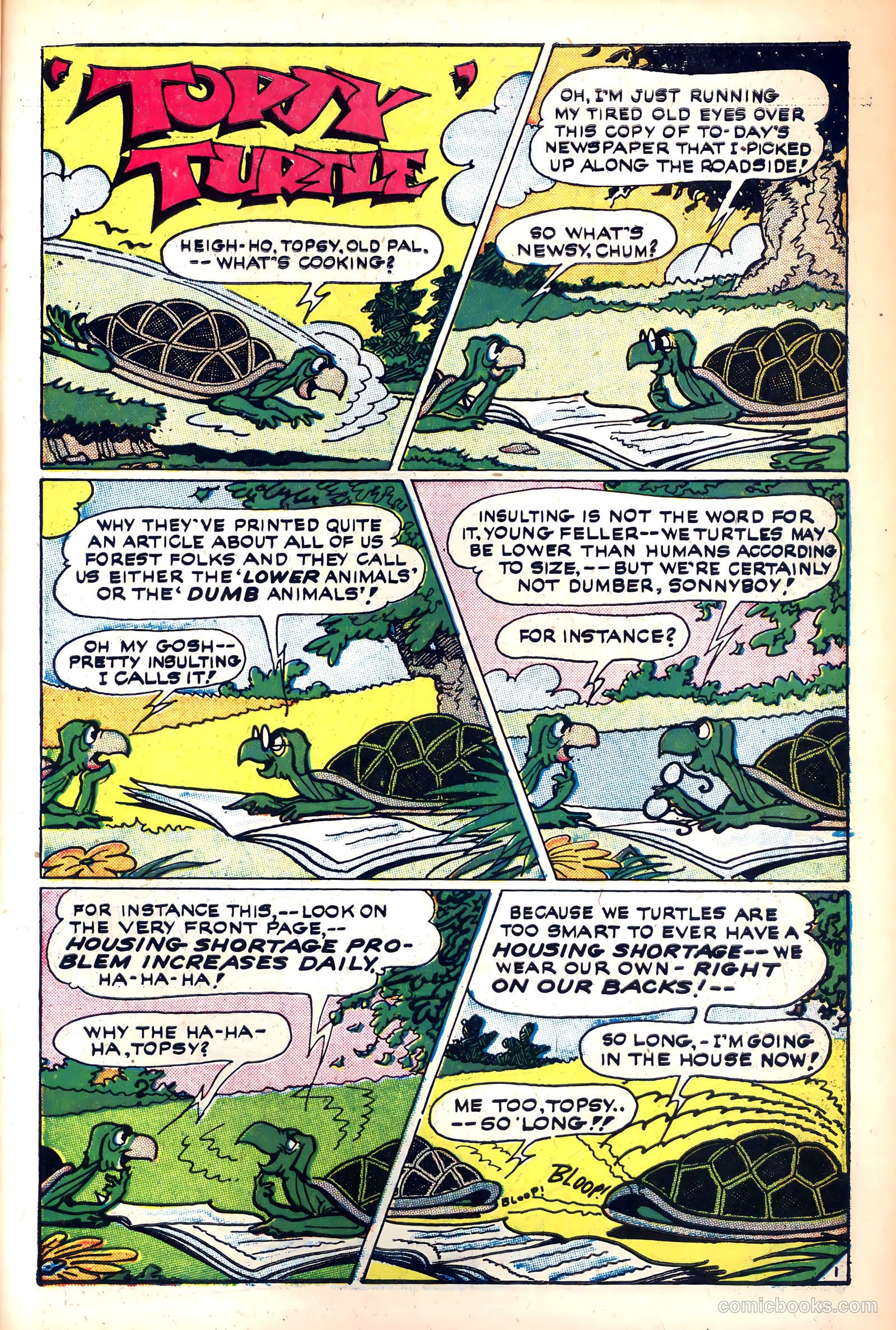 Jingle Jangle Comics #39 (1949) — page 42 of 51