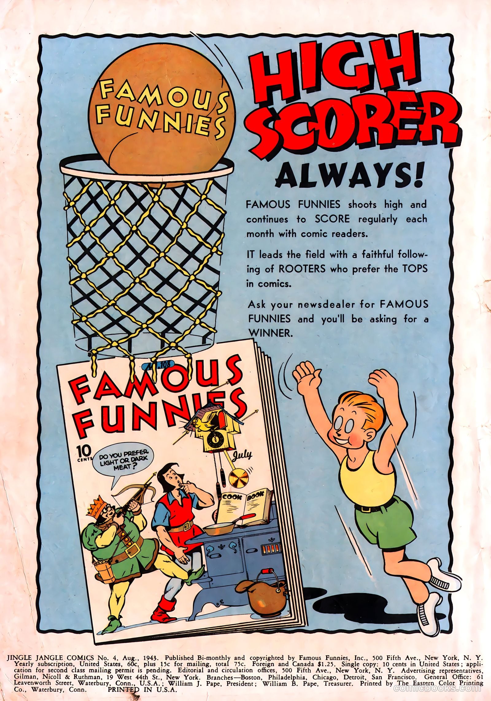 Jingle Jangle Comics #4 (1943) — page 2 of 69