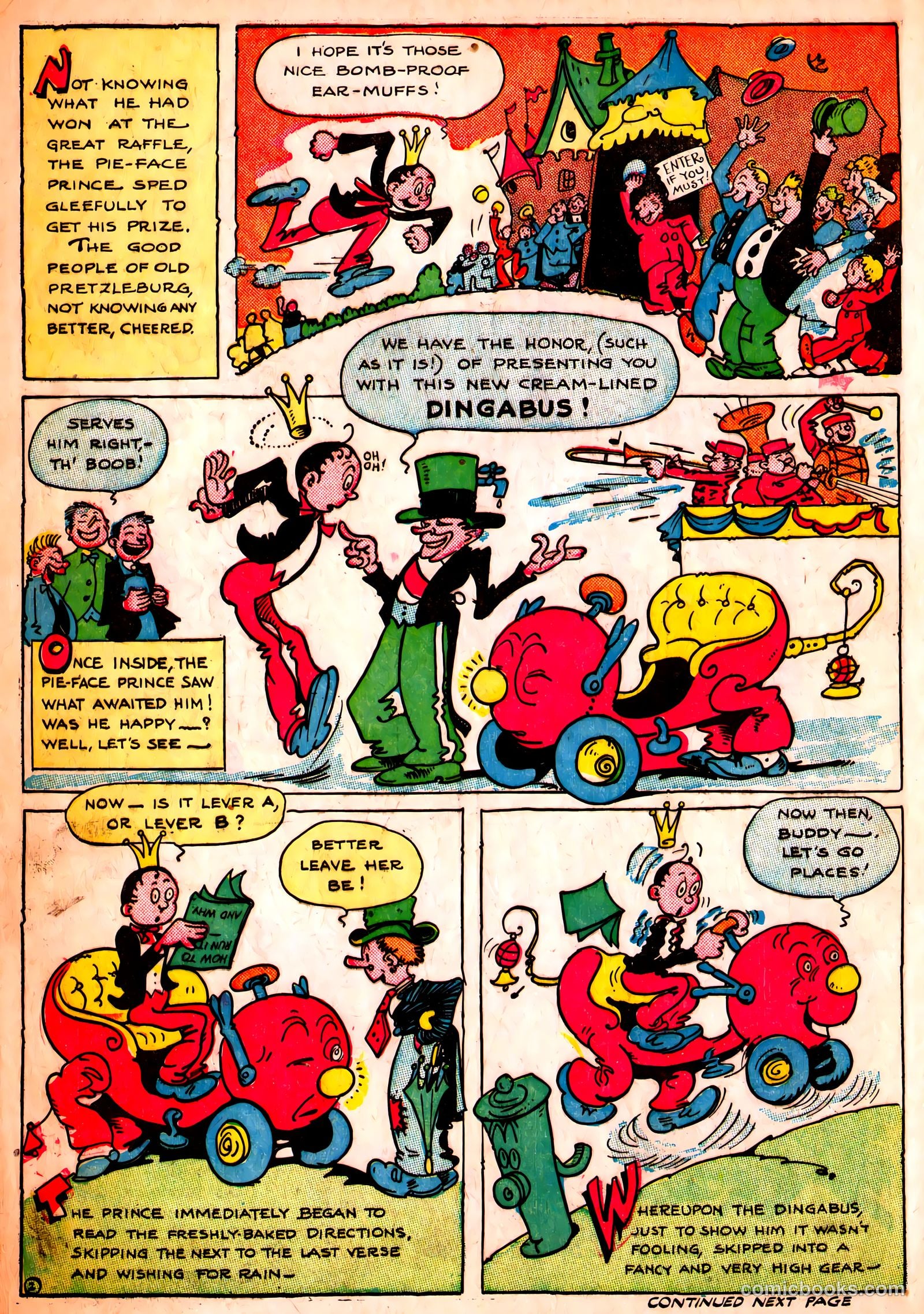 Jingle Jangle Comics #4 (1943) — page 4 of 69