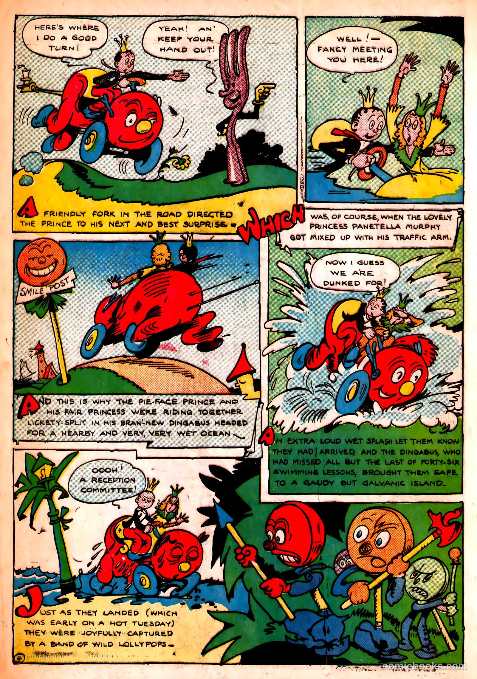 Jingle Jangle Comics #4 (1943) — page 6 of 69