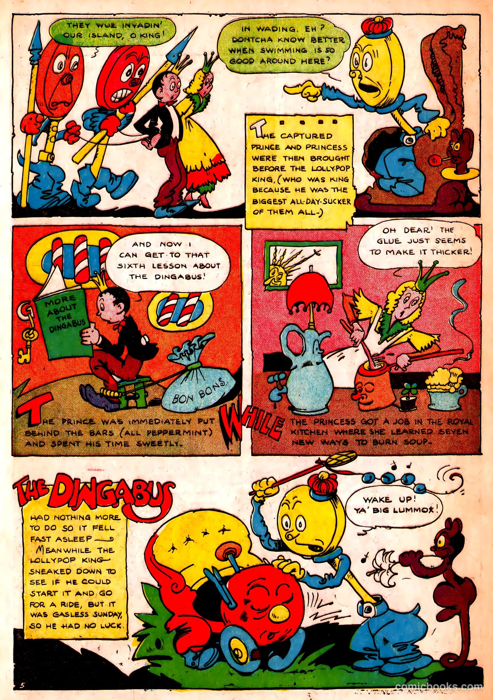 Jingle Jangle Comics #4 (1943) — page 7 of 69