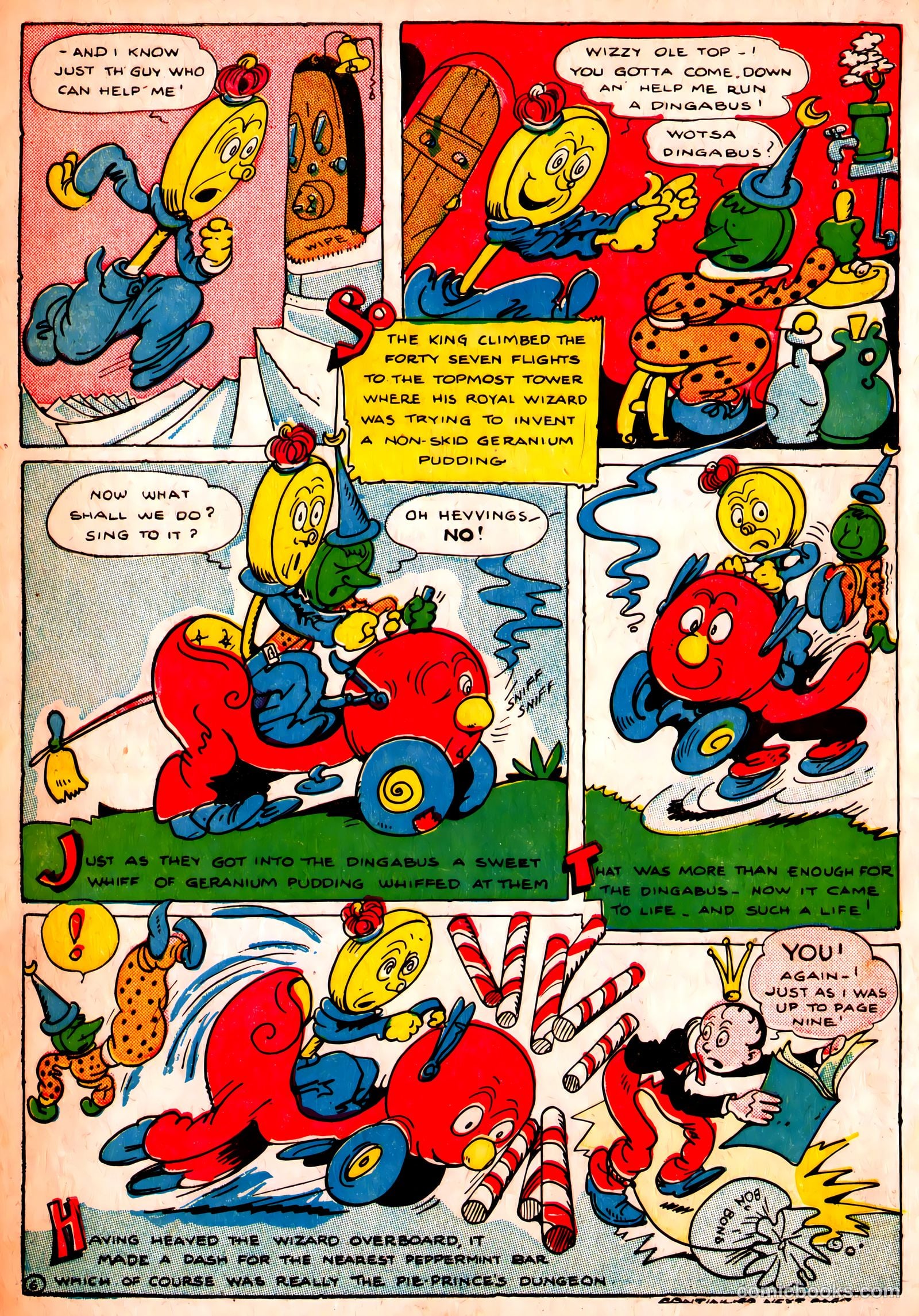 Jingle Jangle Comics #4 (1943) — page 8 of 69