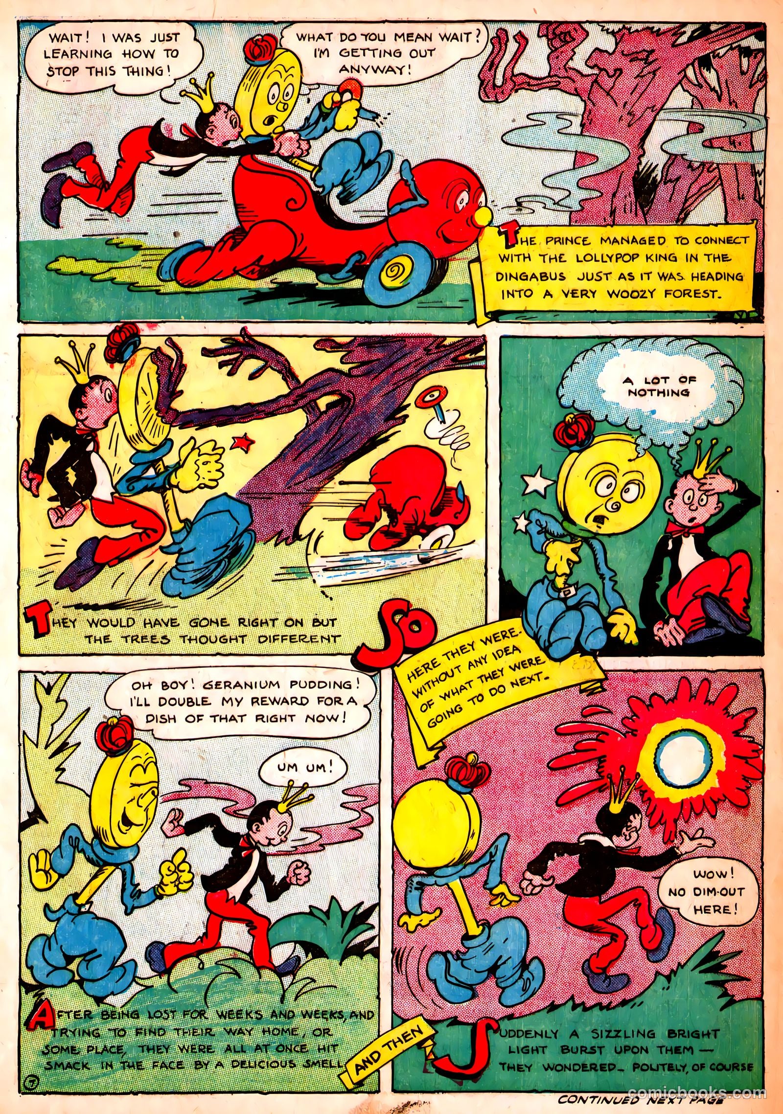 Jingle Jangle Comics #4 (1943) — page 9 of 69