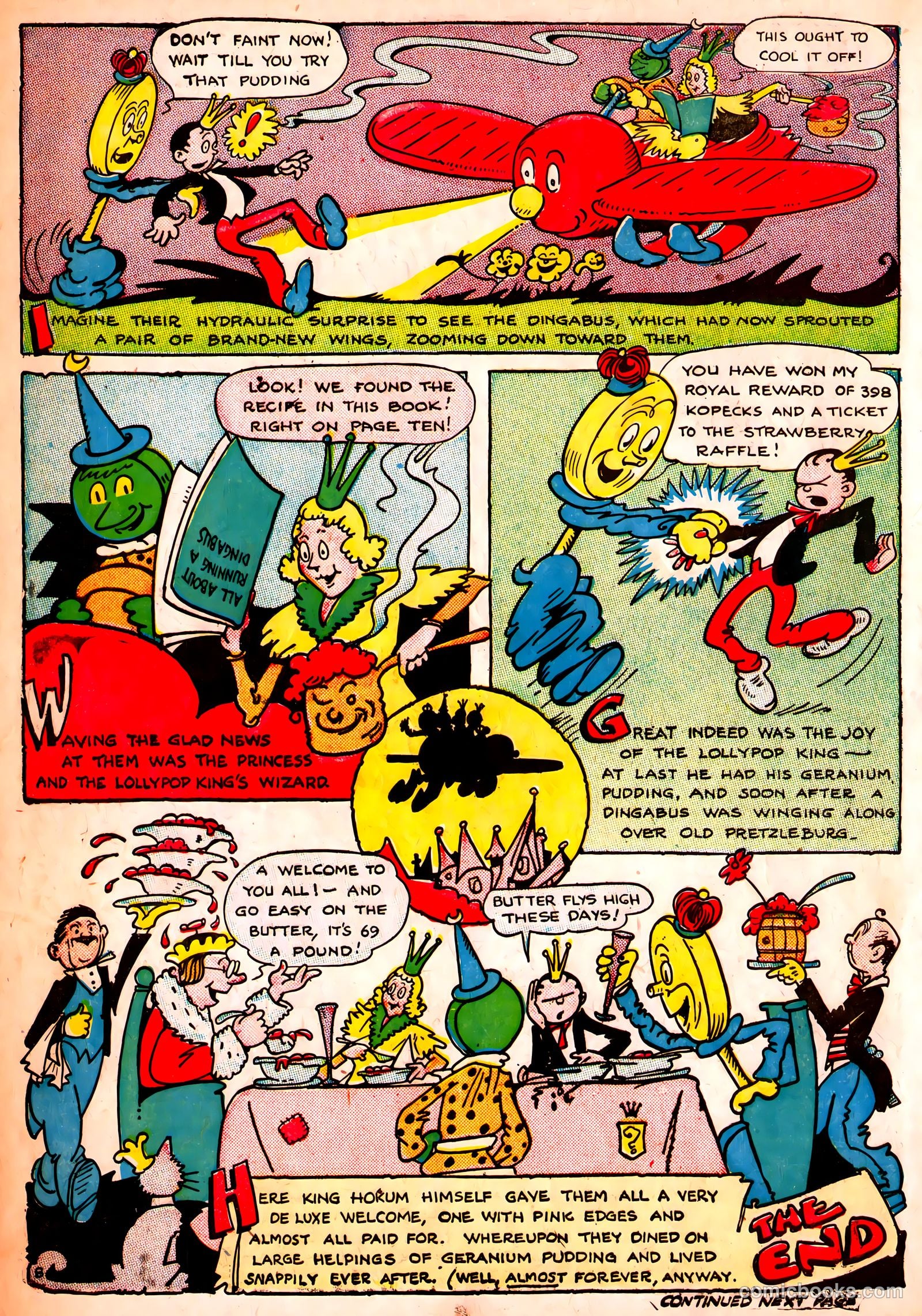 Jingle Jangle Comics #4 (1943) — page 10 of 69