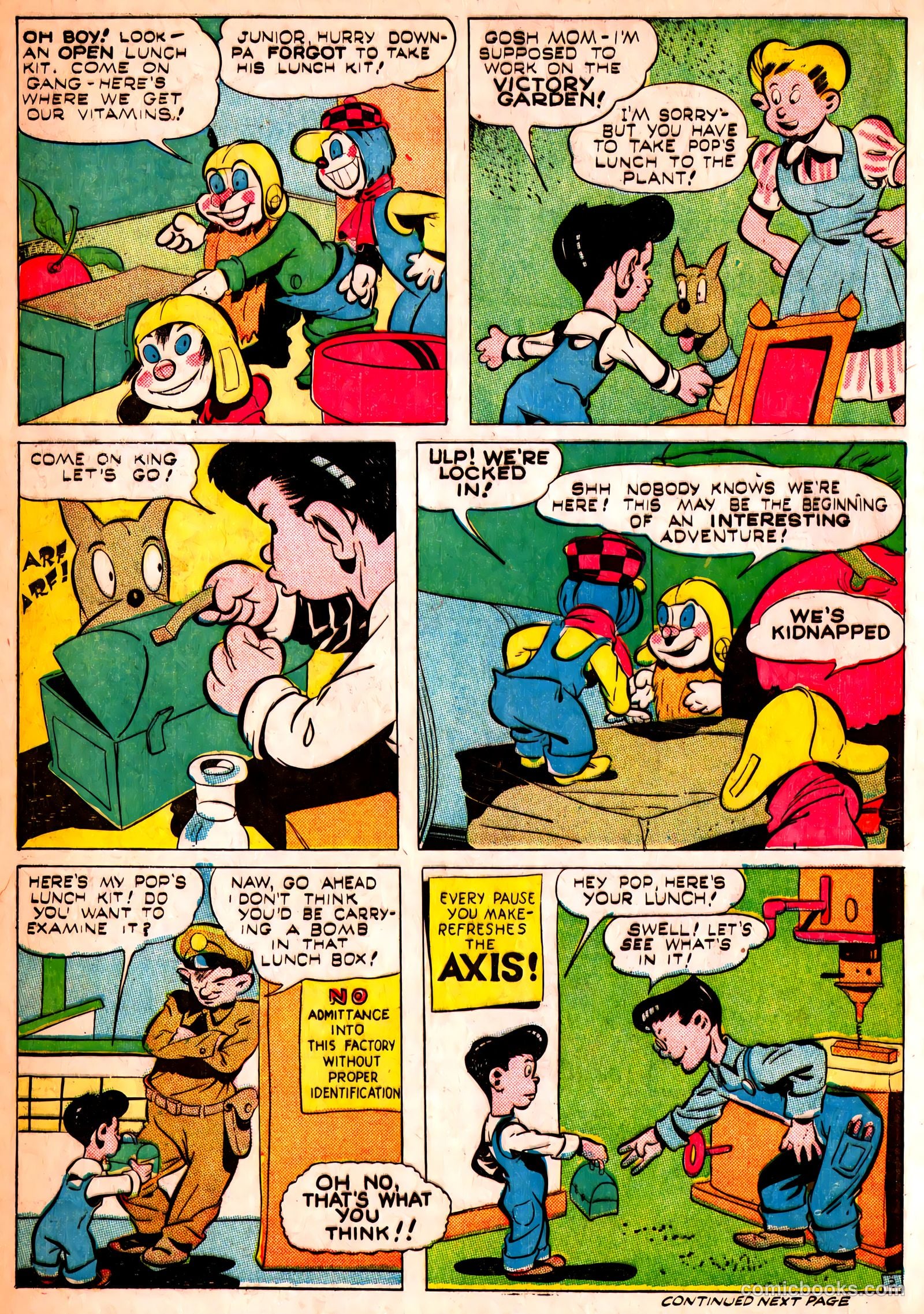 Jingle Jangle Comics #4 (1943) — page 12 of 69