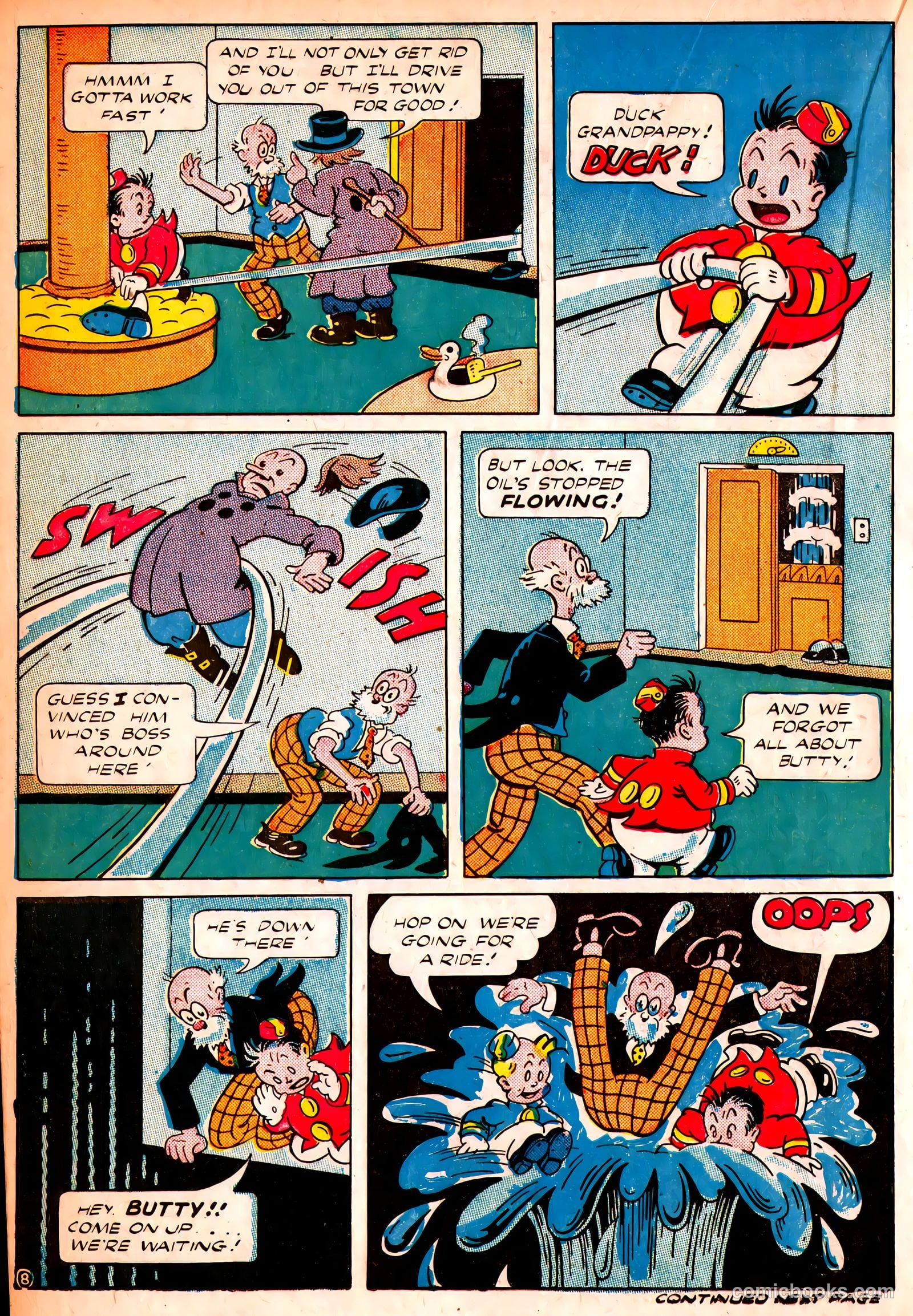 Jingle Jangle Comics #4 (1943) — page 34 of 69